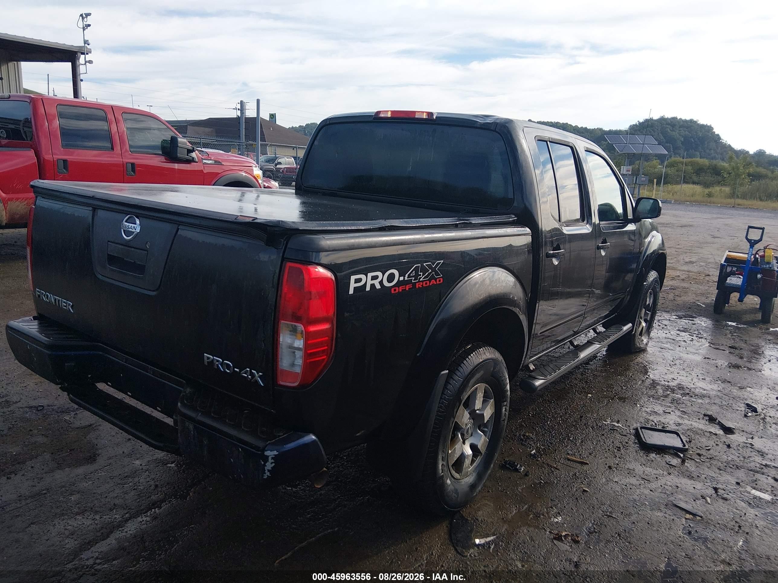 2010 Nissan Frontier Pro-4x Black vin: 1N6AD0EV4AC430236