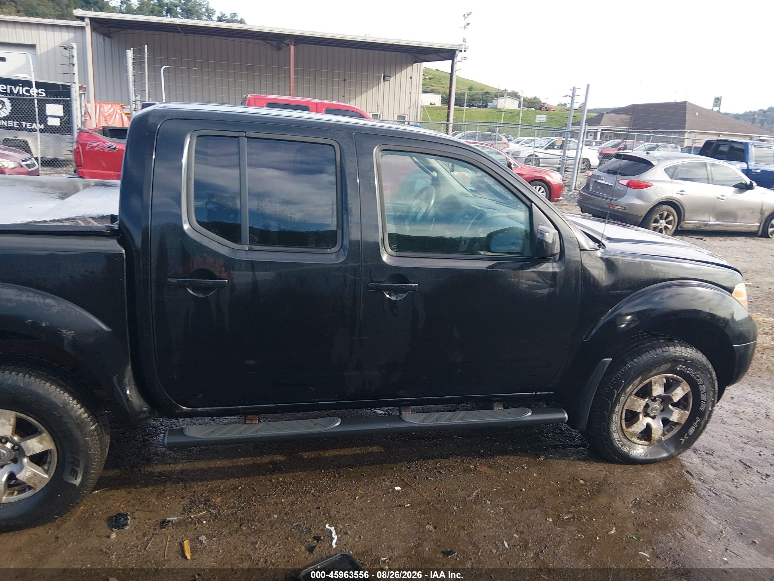 2010 Nissan Frontier Pro-4x Black vin: 1N6AD0EV4AC430236