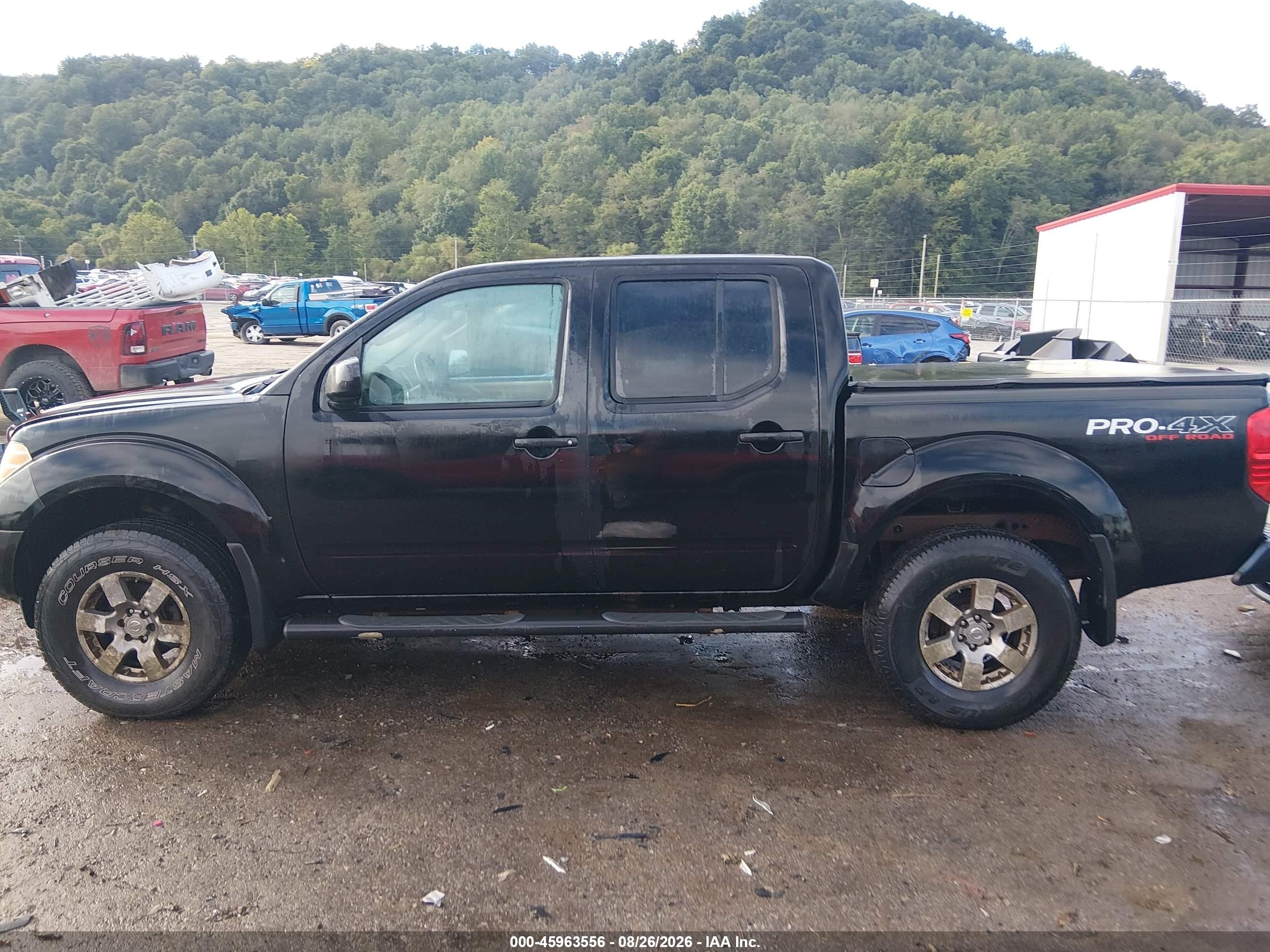 2010 Nissan Frontier Pro-4x Black vin: 1N6AD0EV4AC430236