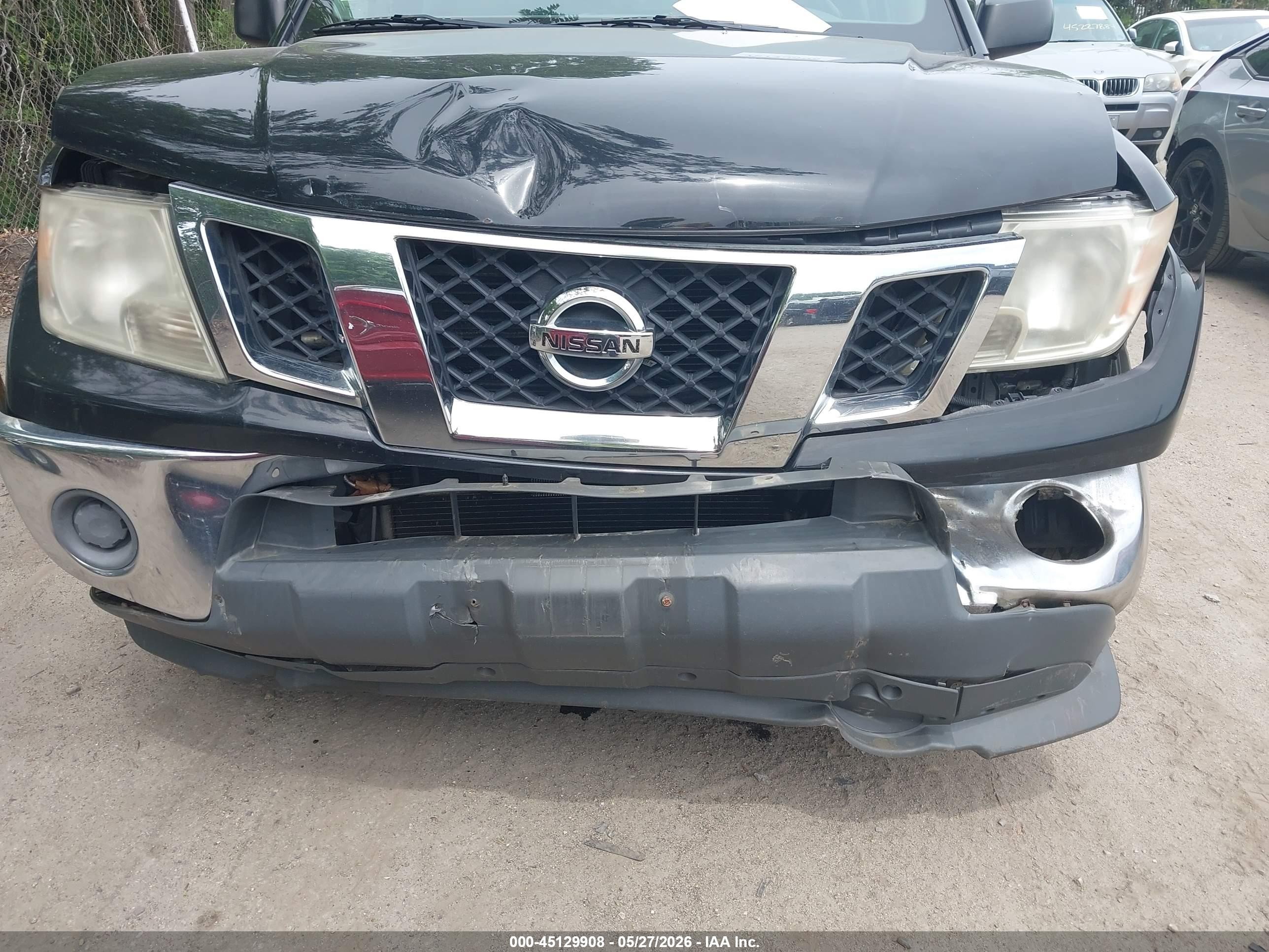 2010 Nissan Frontier Se Black vin: 1N6AD0EV4AC439034