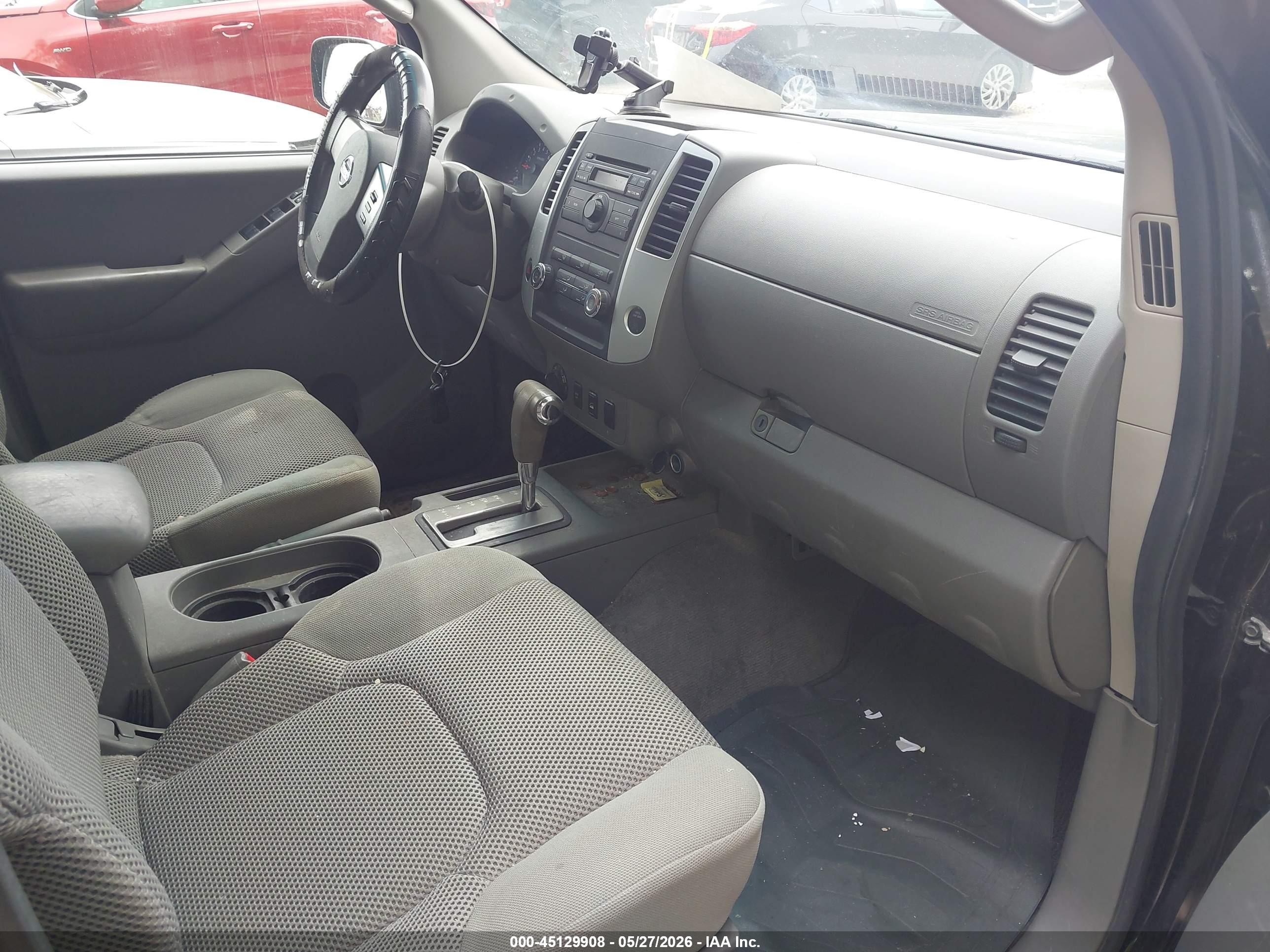 2010 Nissan Frontier Se Black vin: 1N6AD0EV4AC439034