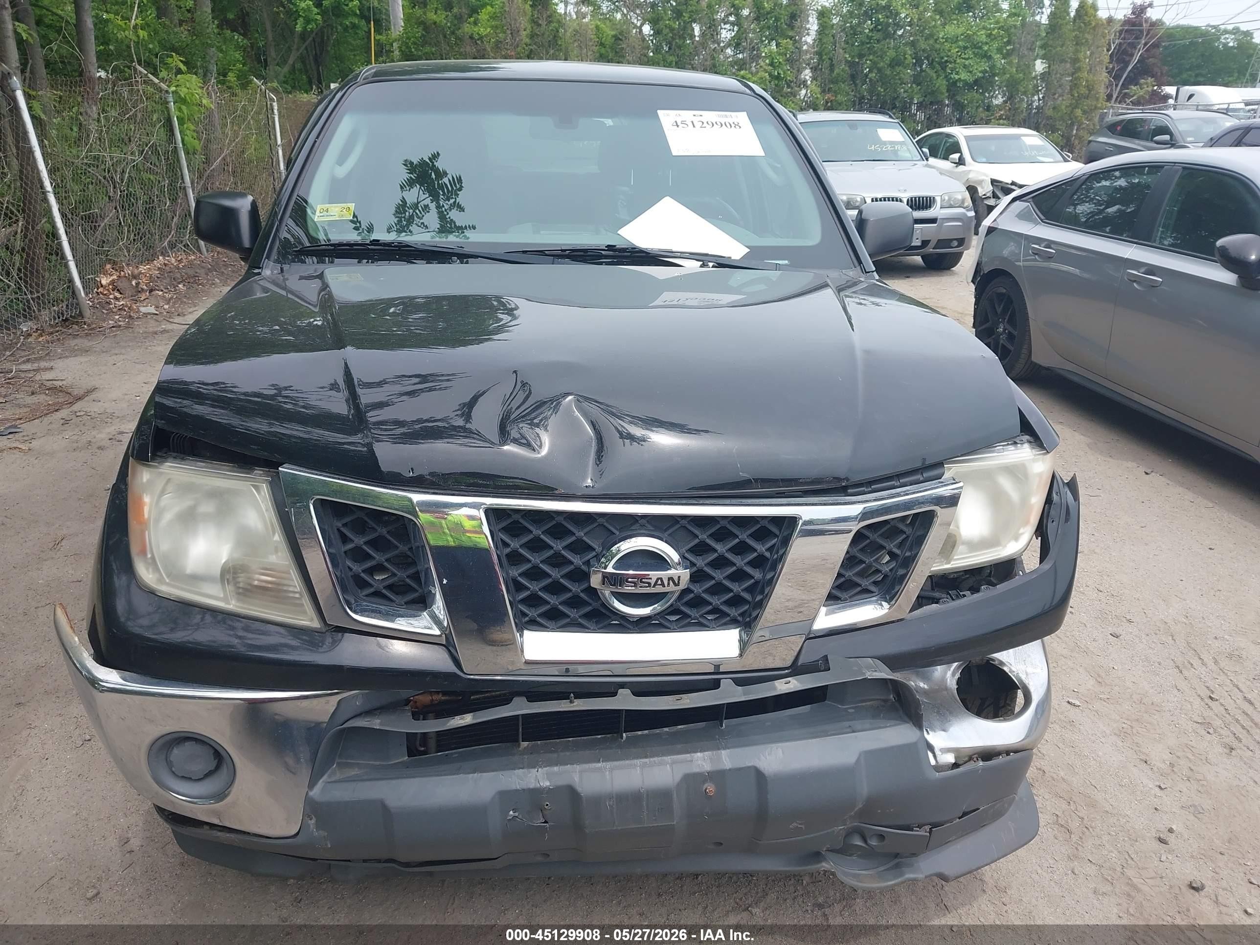 2010 Nissan Frontier Se Black vin: 1N6AD0EV4AC439034