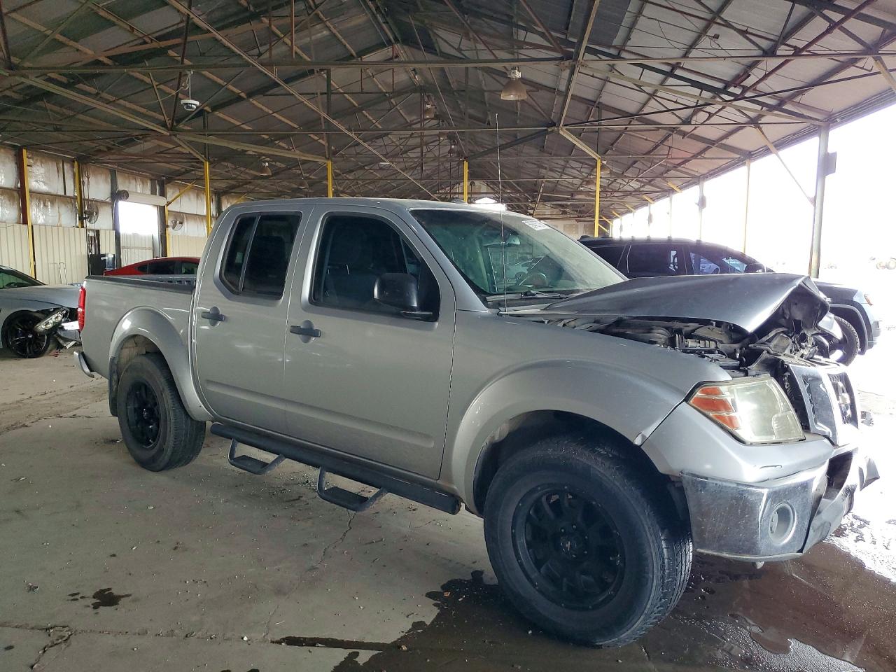 2011 Nissan Frontier S Серебряный vin: 1N6AD0EV4BC402941