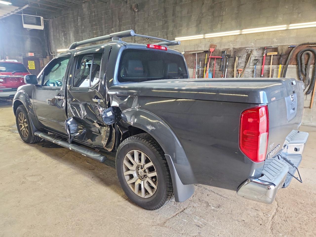 2011 Nissan Frontier S Charcoal vin: 1N6AD0EV4BC408495