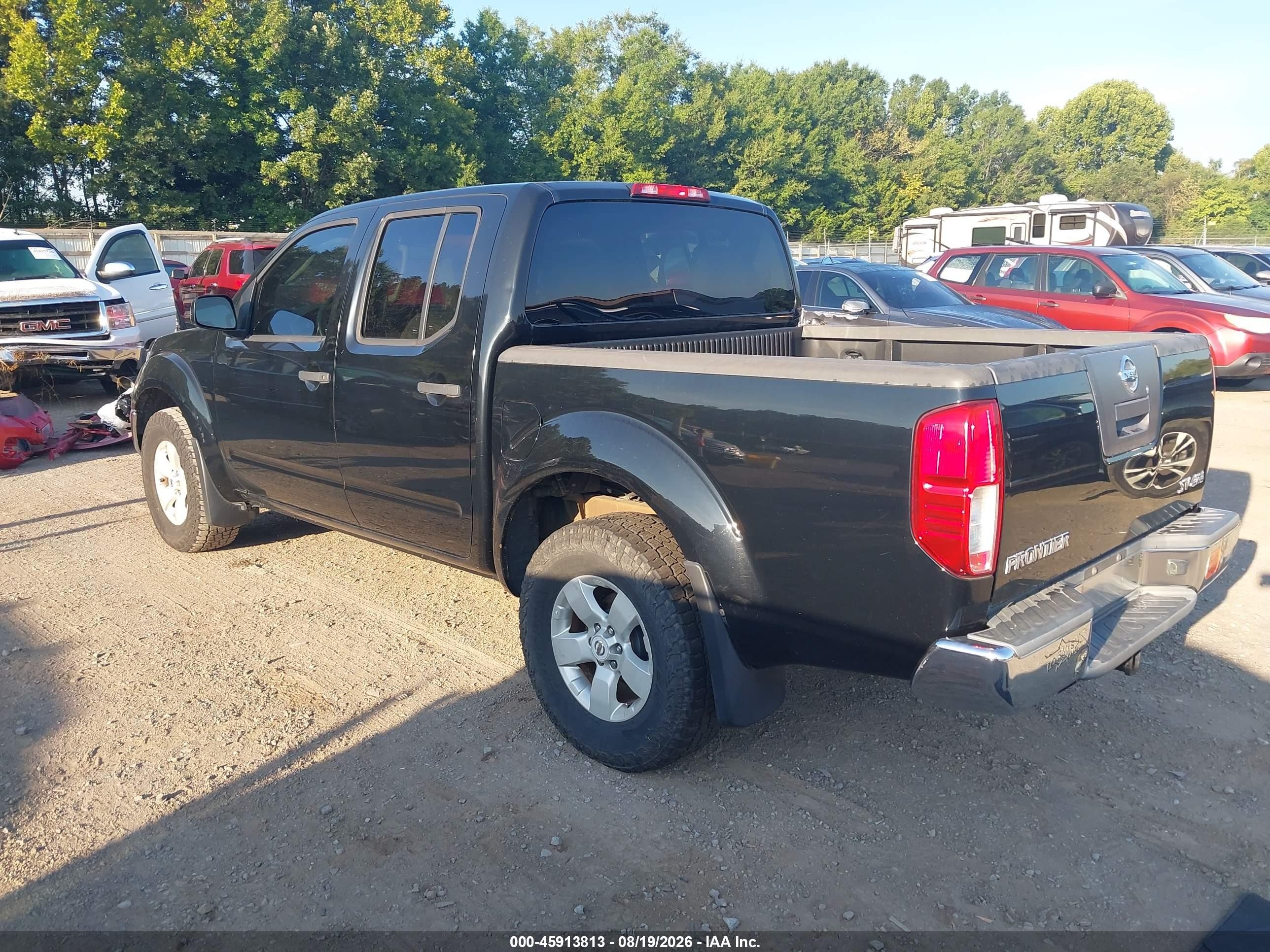2011 Nissan Frontier Sv Black vin: 1N6AD0EV4BC424678