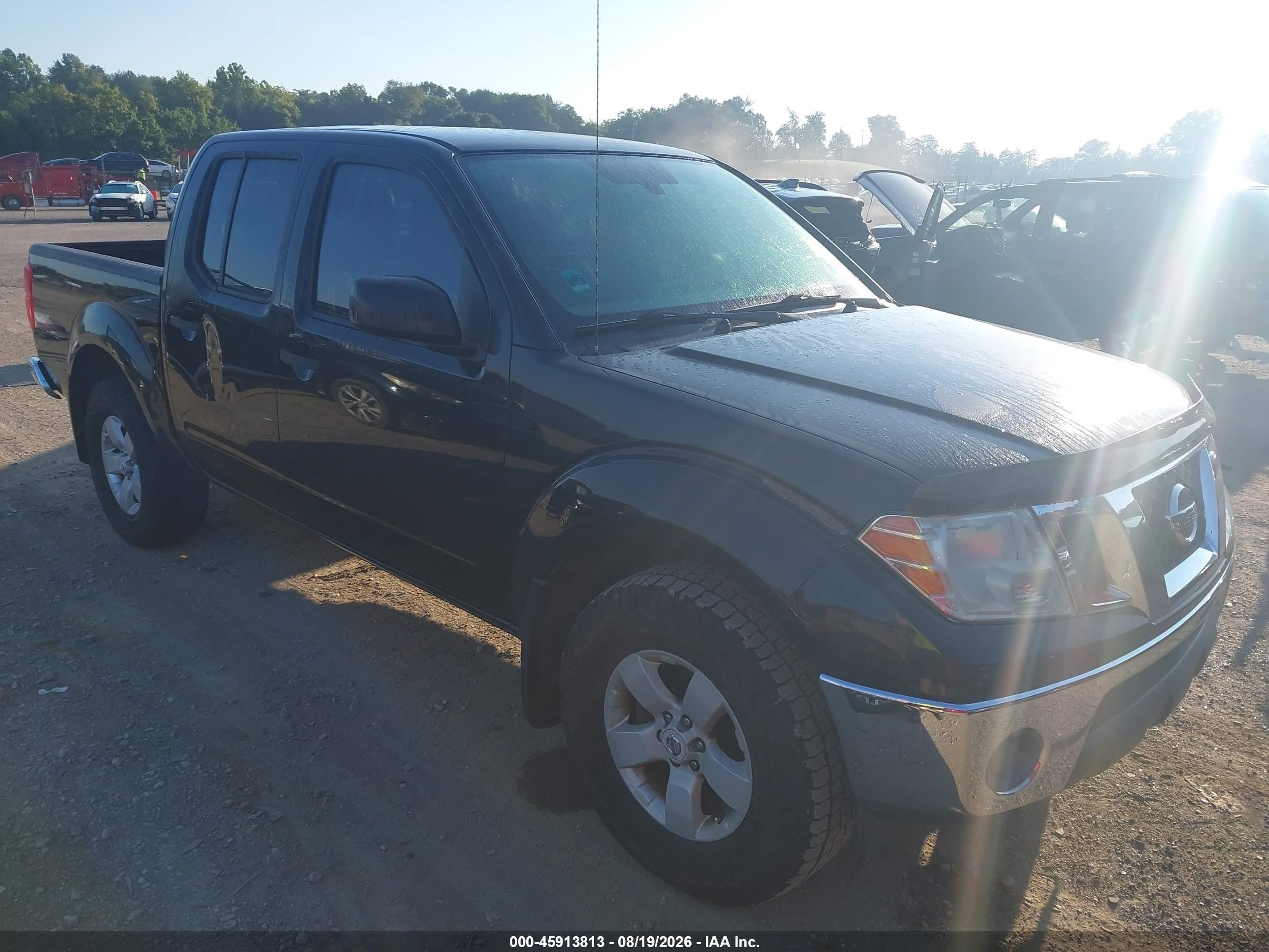 2011 Nissan Frontier Sv Black vin: 1N6AD0EV4BC424678
