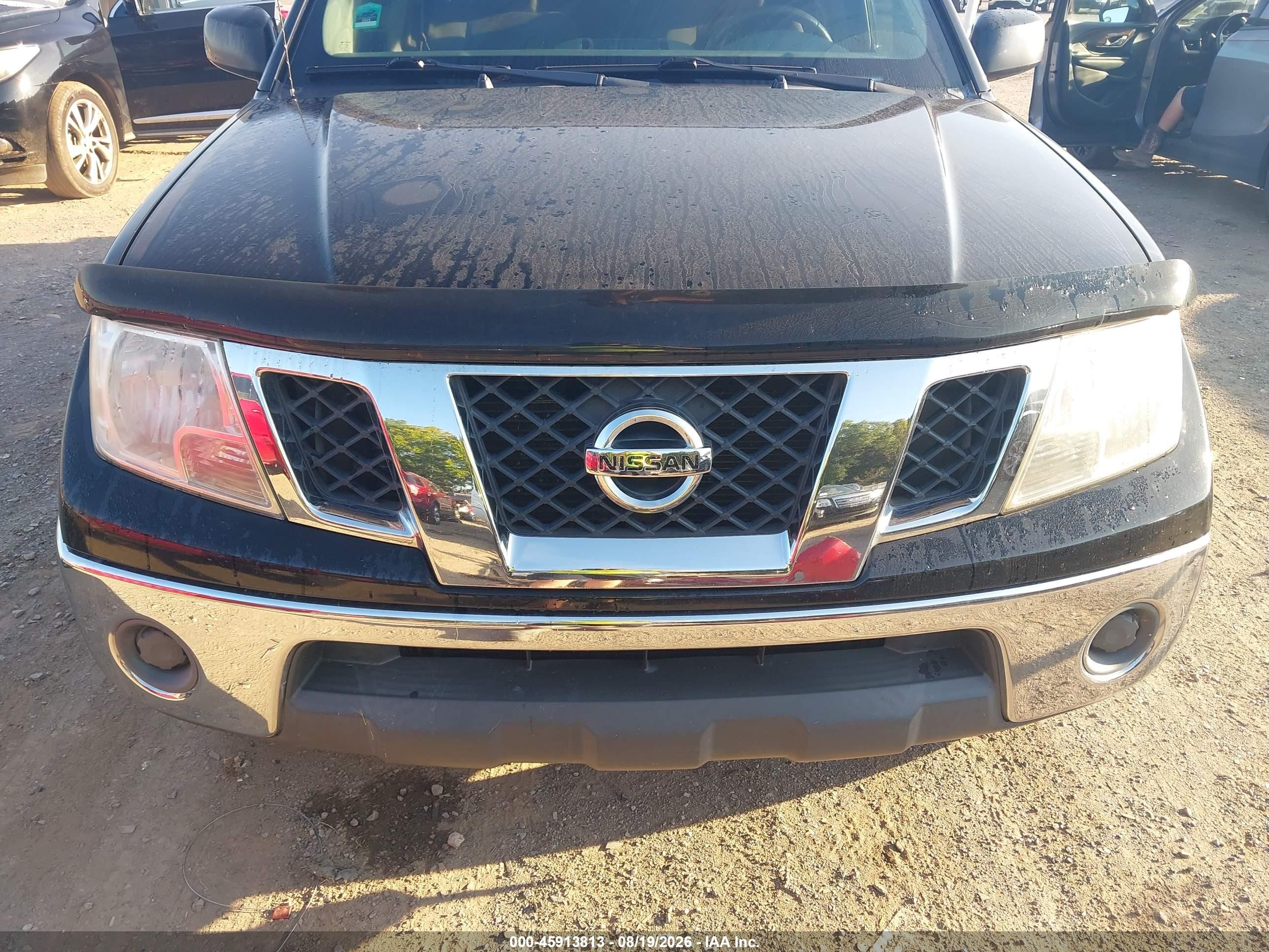 2011 Nissan Frontier Sv Black vin: 1N6AD0EV4BC424678