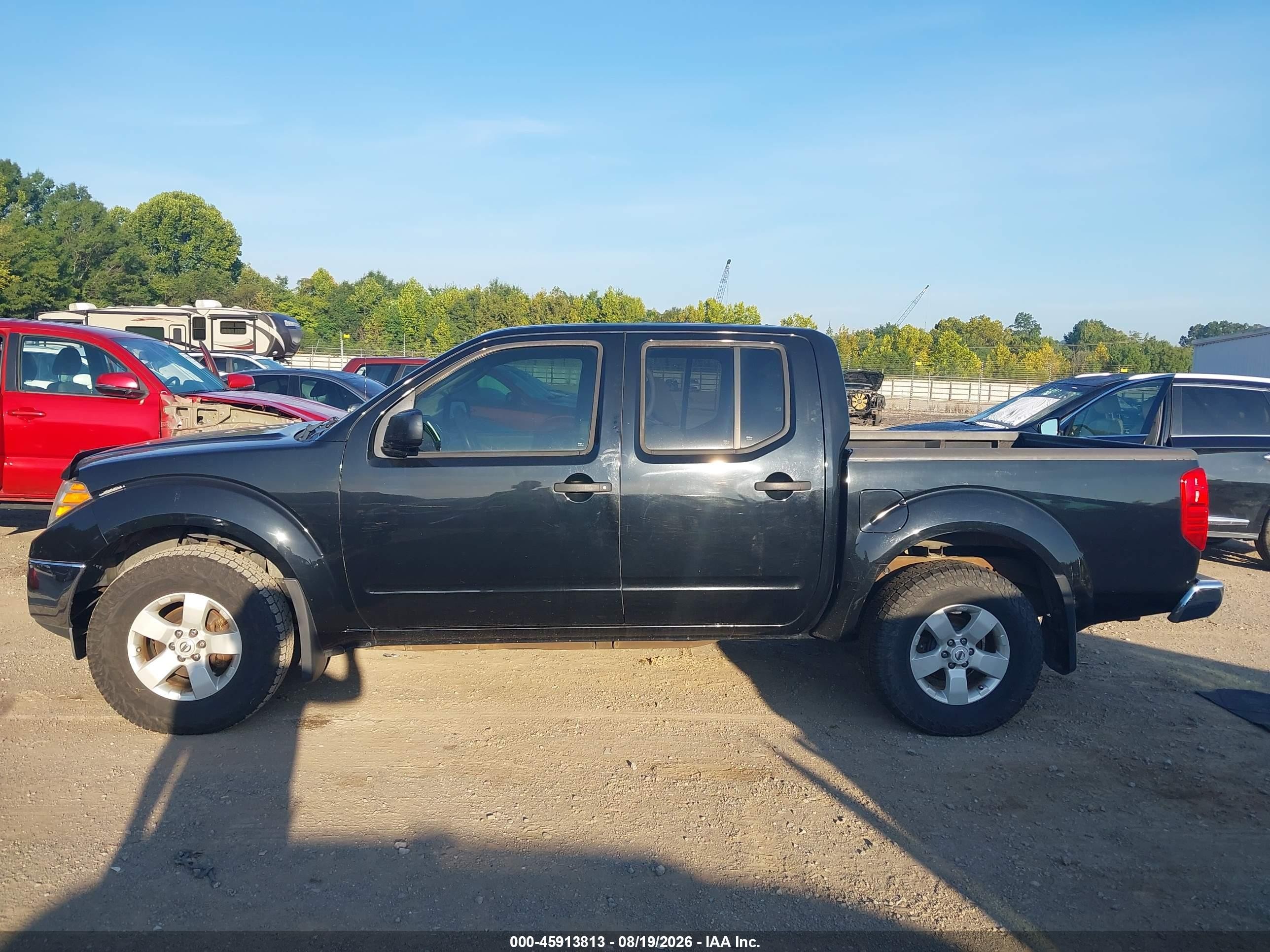 2011 Nissan Frontier Sv Black vin: 1N6AD0EV4BC424678