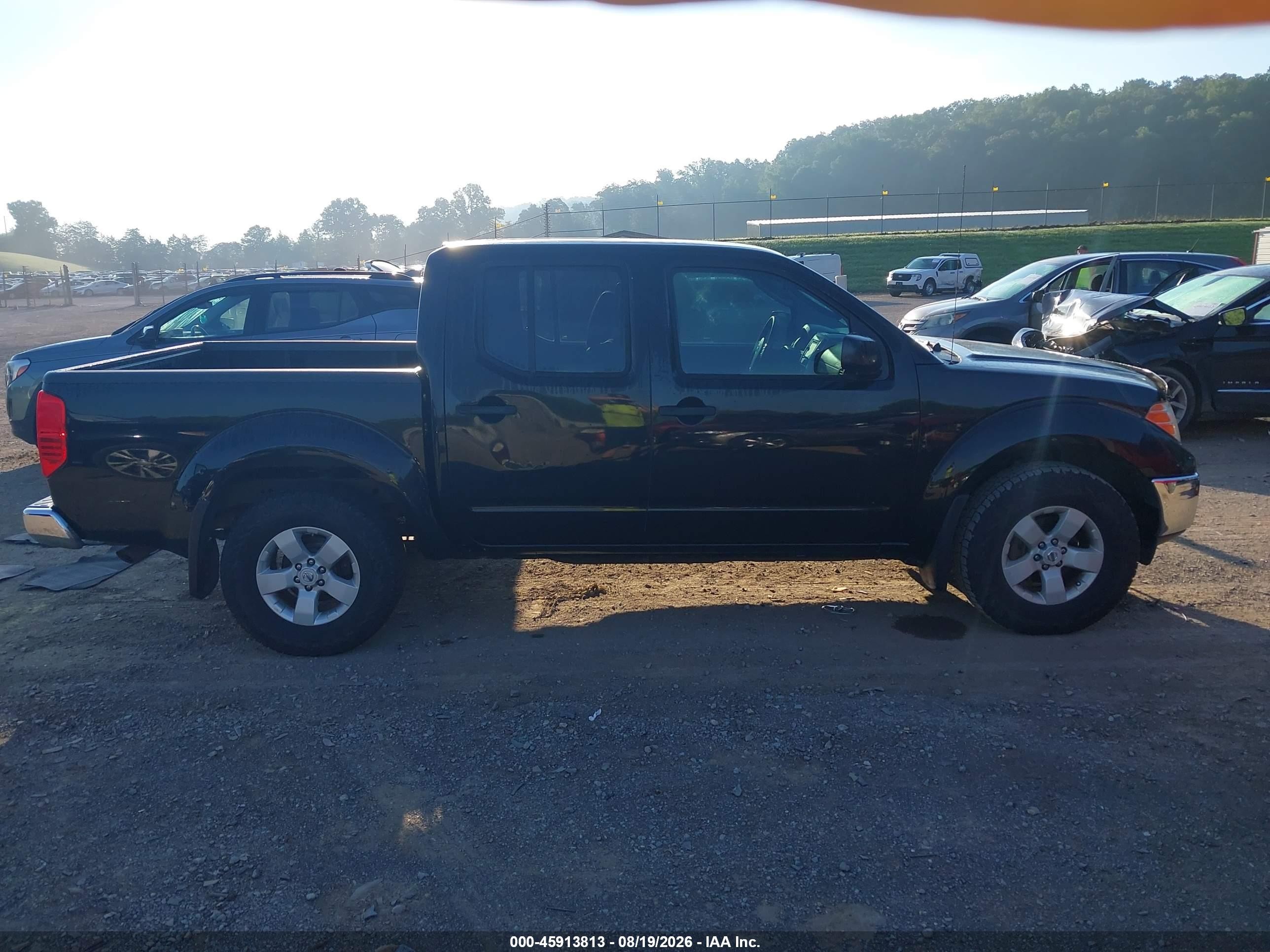 2011 Nissan Frontier Sv Black vin: 1N6AD0EV4BC424678