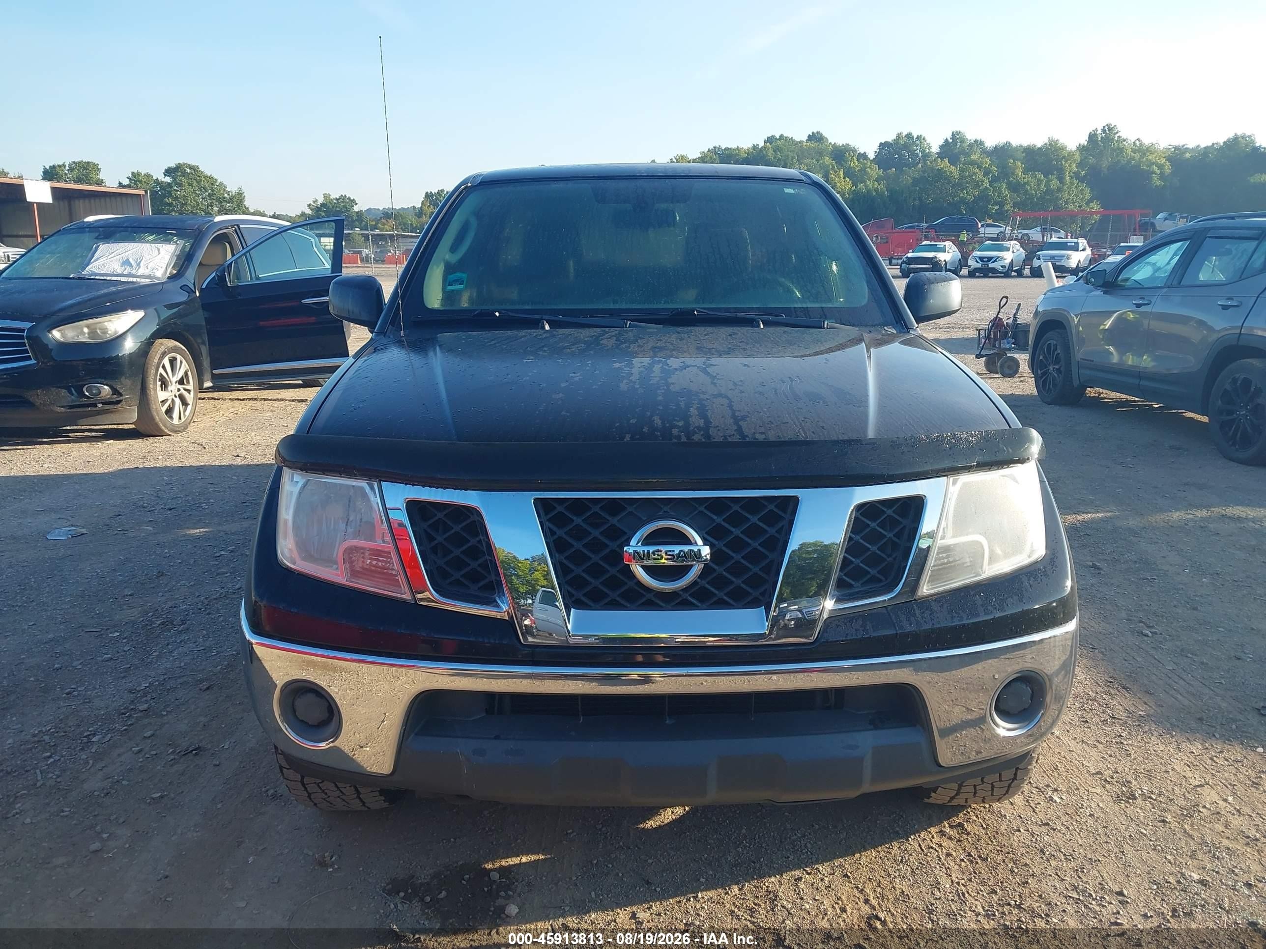2011 Nissan Frontier Sv Black vin: 1N6AD0EV4BC424678
