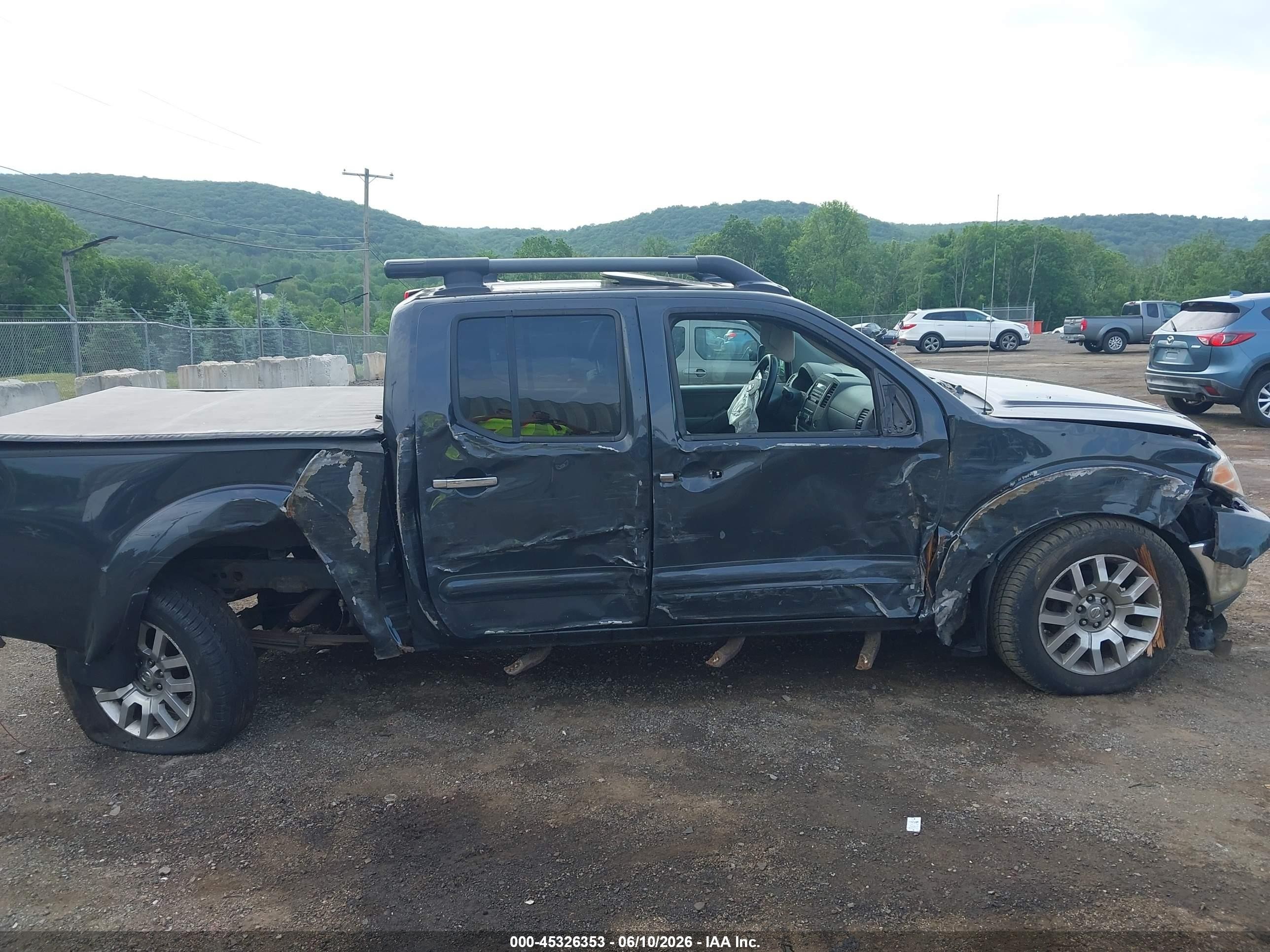 2011 Nissan Frontier Sl Black vin: 1N6AD0EV4BC427483
