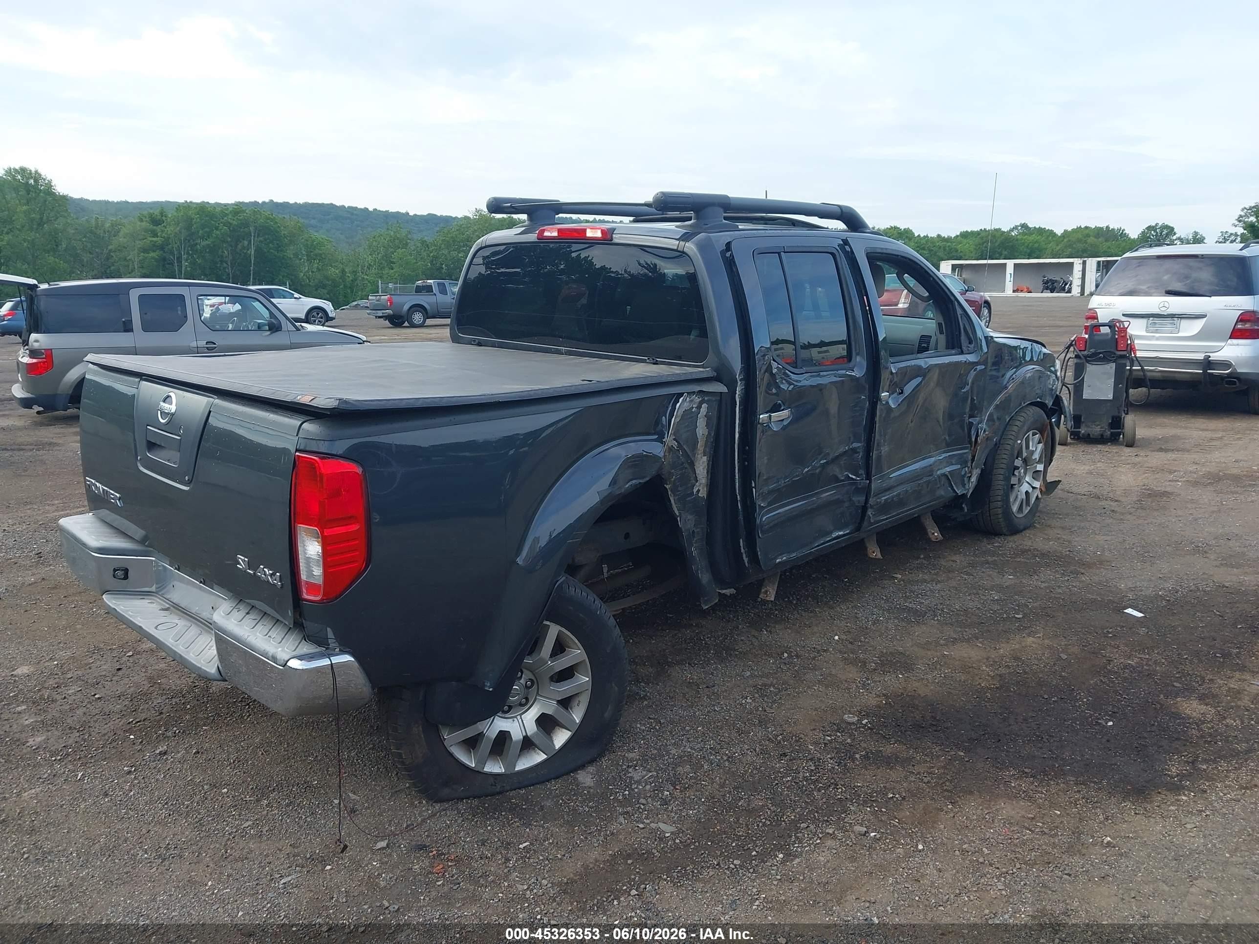 2011 Nissan Frontier Sl Black vin: 1N6AD0EV4BC427483