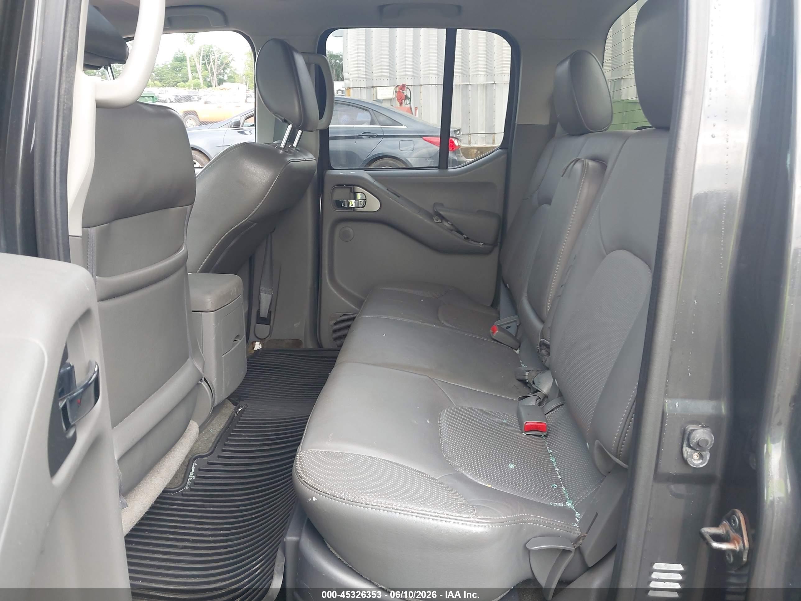 2011 Nissan Frontier Sl Black vin: 1N6AD0EV4BC427483