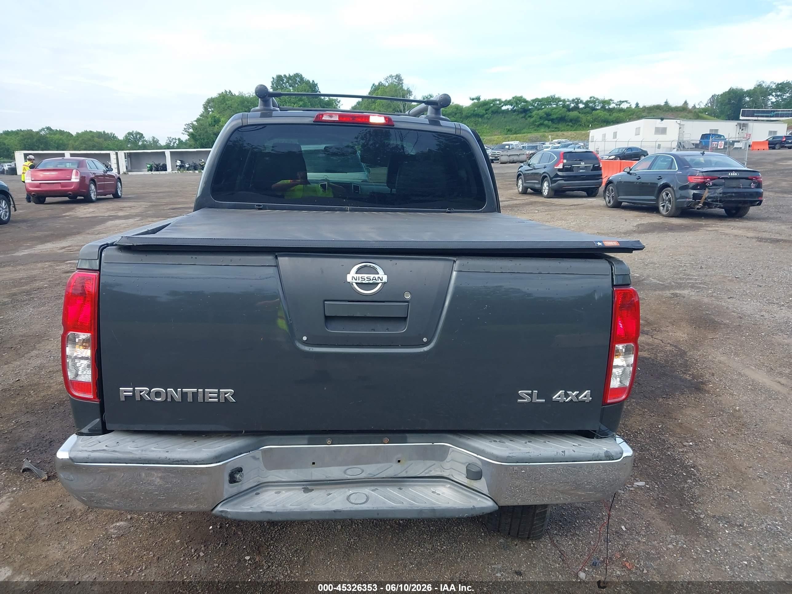 2011 Nissan Frontier Sl Black vin: 1N6AD0EV4BC427483