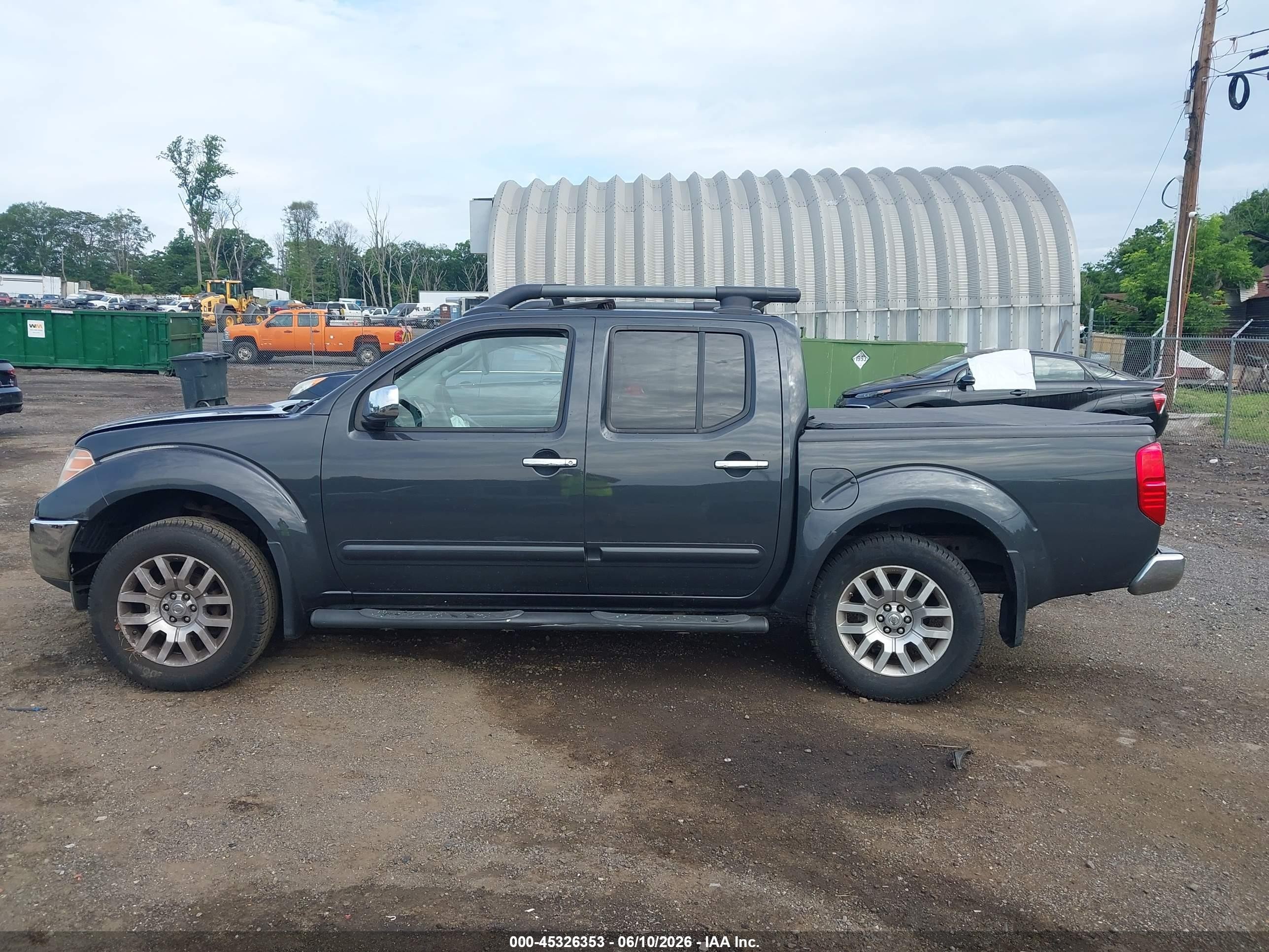 2011 Nissan Frontier Sl Black vin: 1N6AD0EV4BC427483