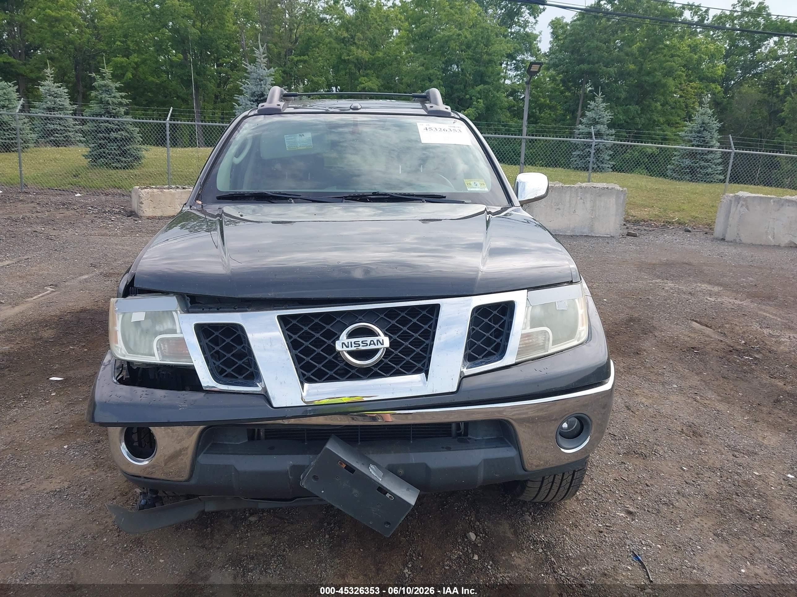 2011 Nissan Frontier Sl Black vin: 1N6AD0EV4BC427483