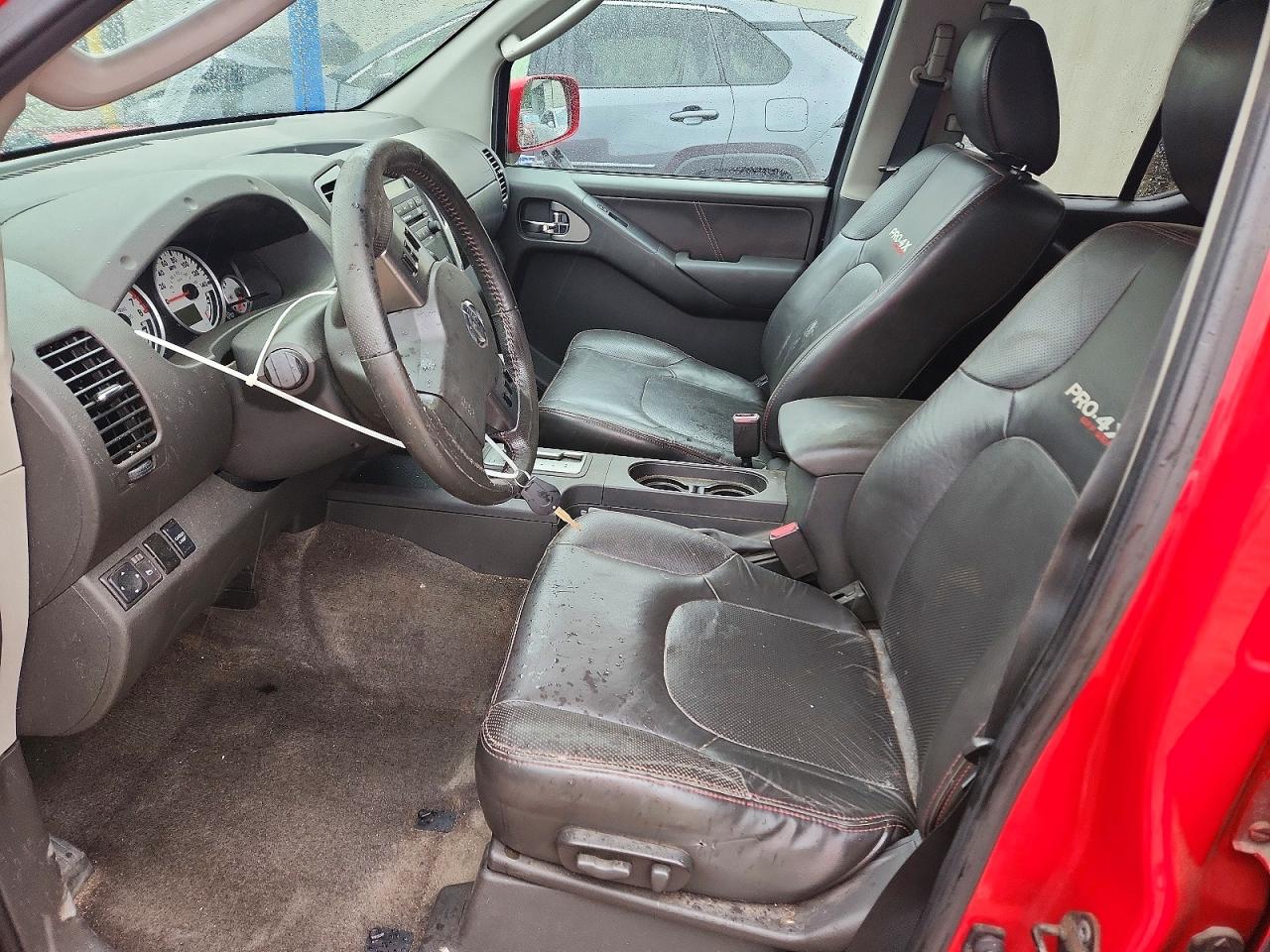 2011 Nissan Frontier Red vin: 1N6AD0EV4BC432697