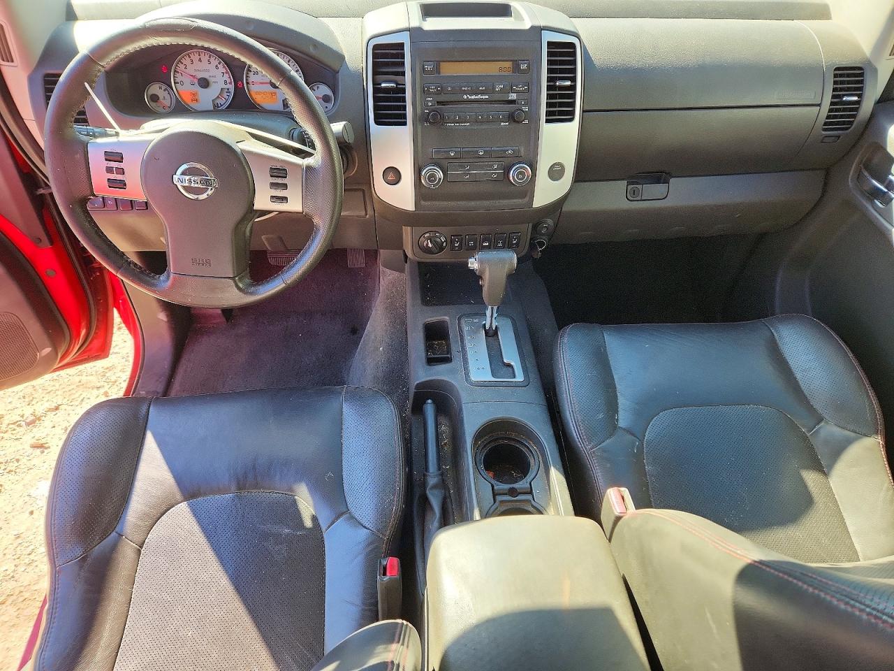 2011 Nissan Frontier Red vin: 1N6AD0EV4BC432697