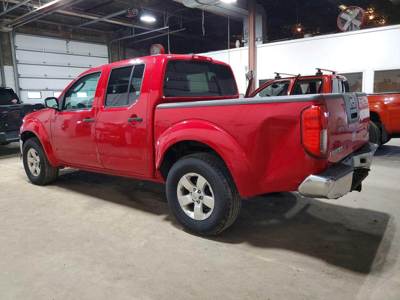 2011 Nissan Frontier S Red vin: 1N6AD0EV4BC444610