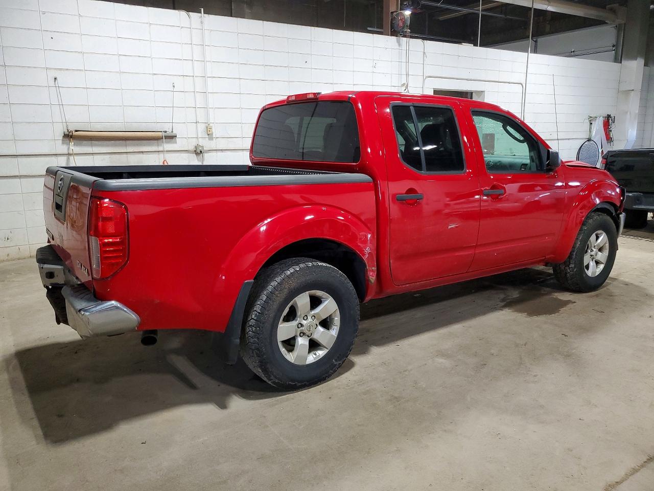 2011 Nissan Frontier S Red vin: 1N6AD0EV4BC444610