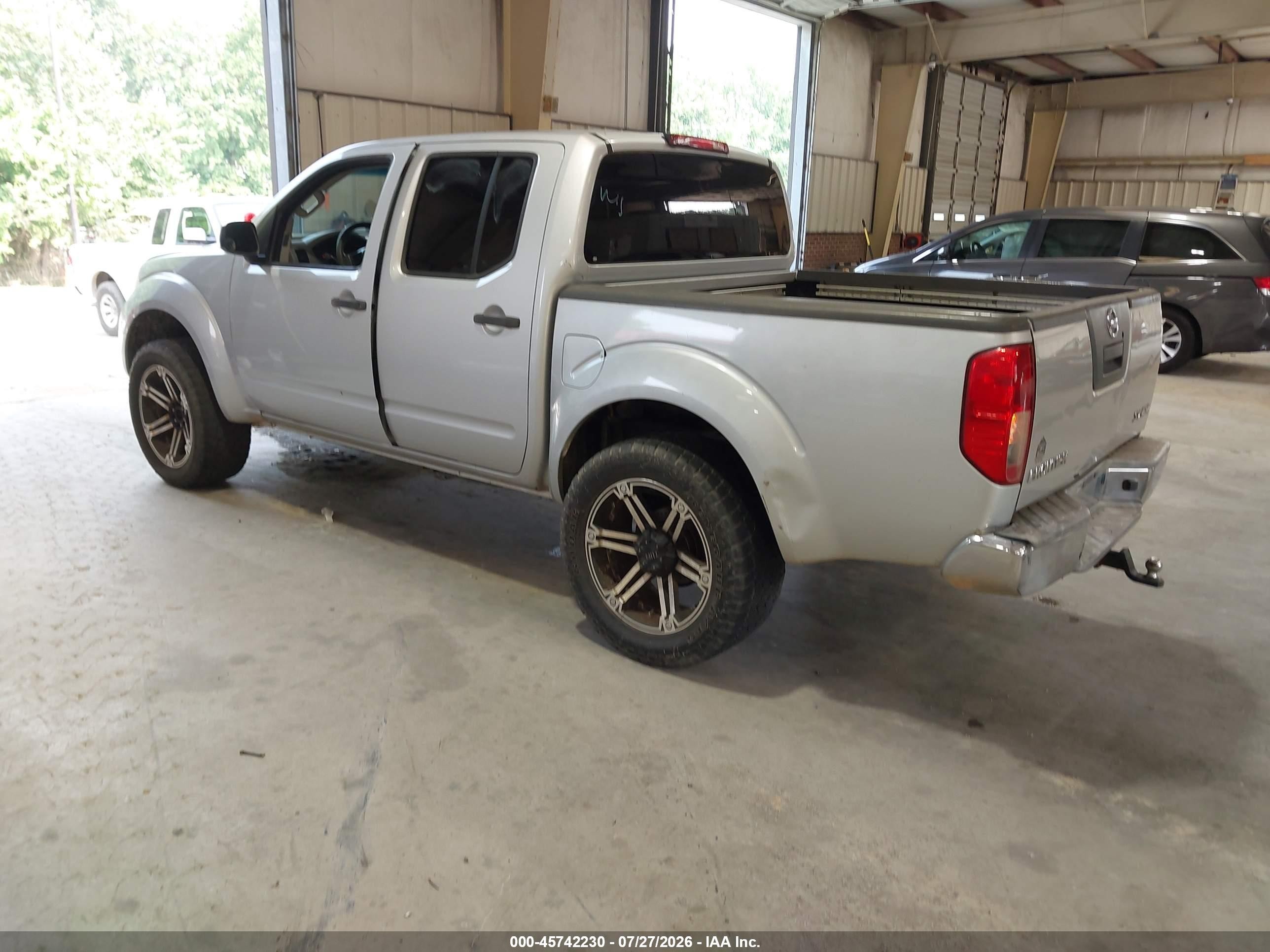 2012 Nissan Frontier Sv Gray vin: 1N6AD0EV4CC400561