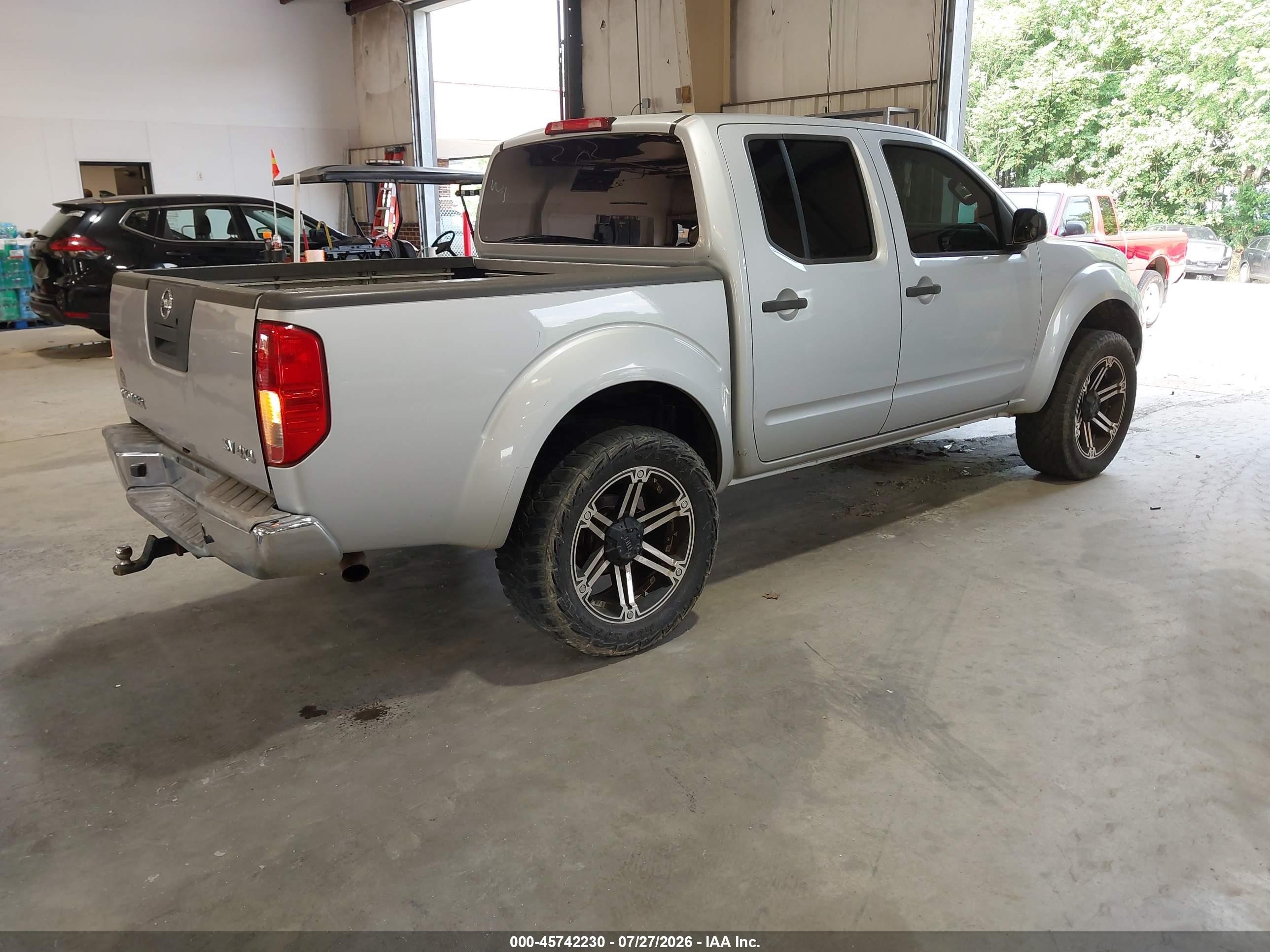 2012 Nissan Frontier Sv Gray vin: 1N6AD0EV4CC400561