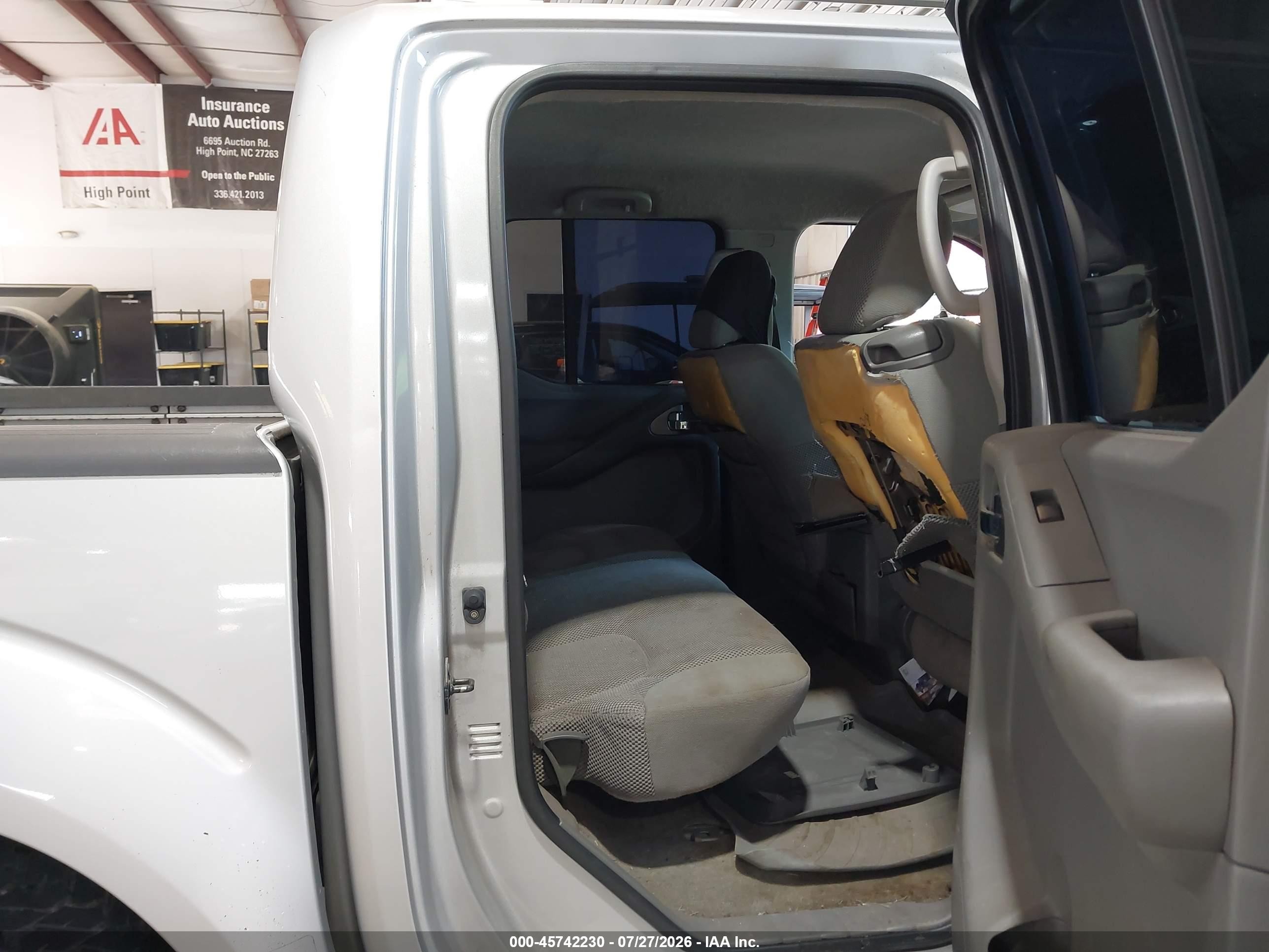 2012 Nissan Frontier Sv Gray vin: 1N6AD0EV4CC400561