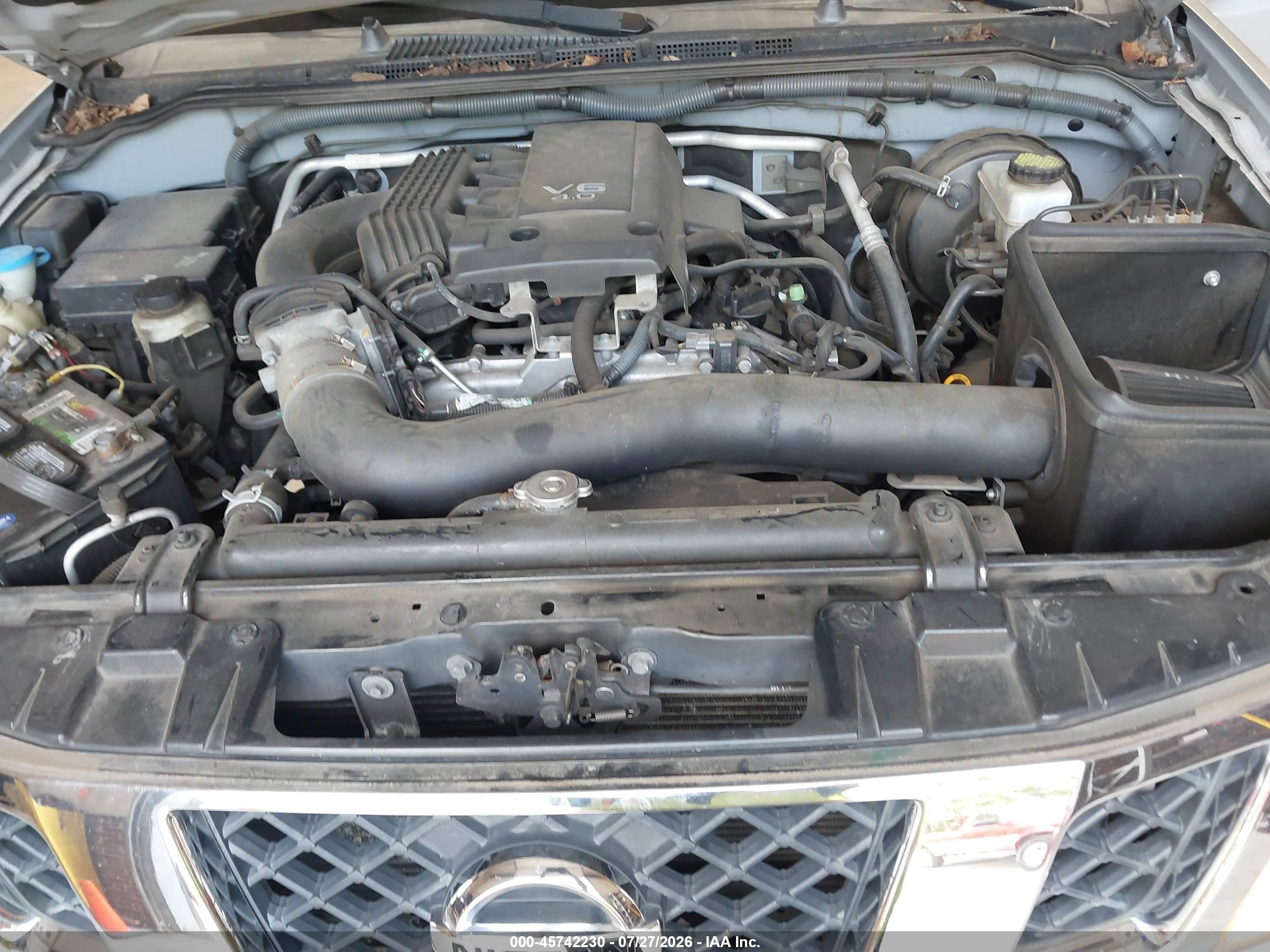 2012 Nissan Frontier Sv Gray vin: 1N6AD0EV4CC400561