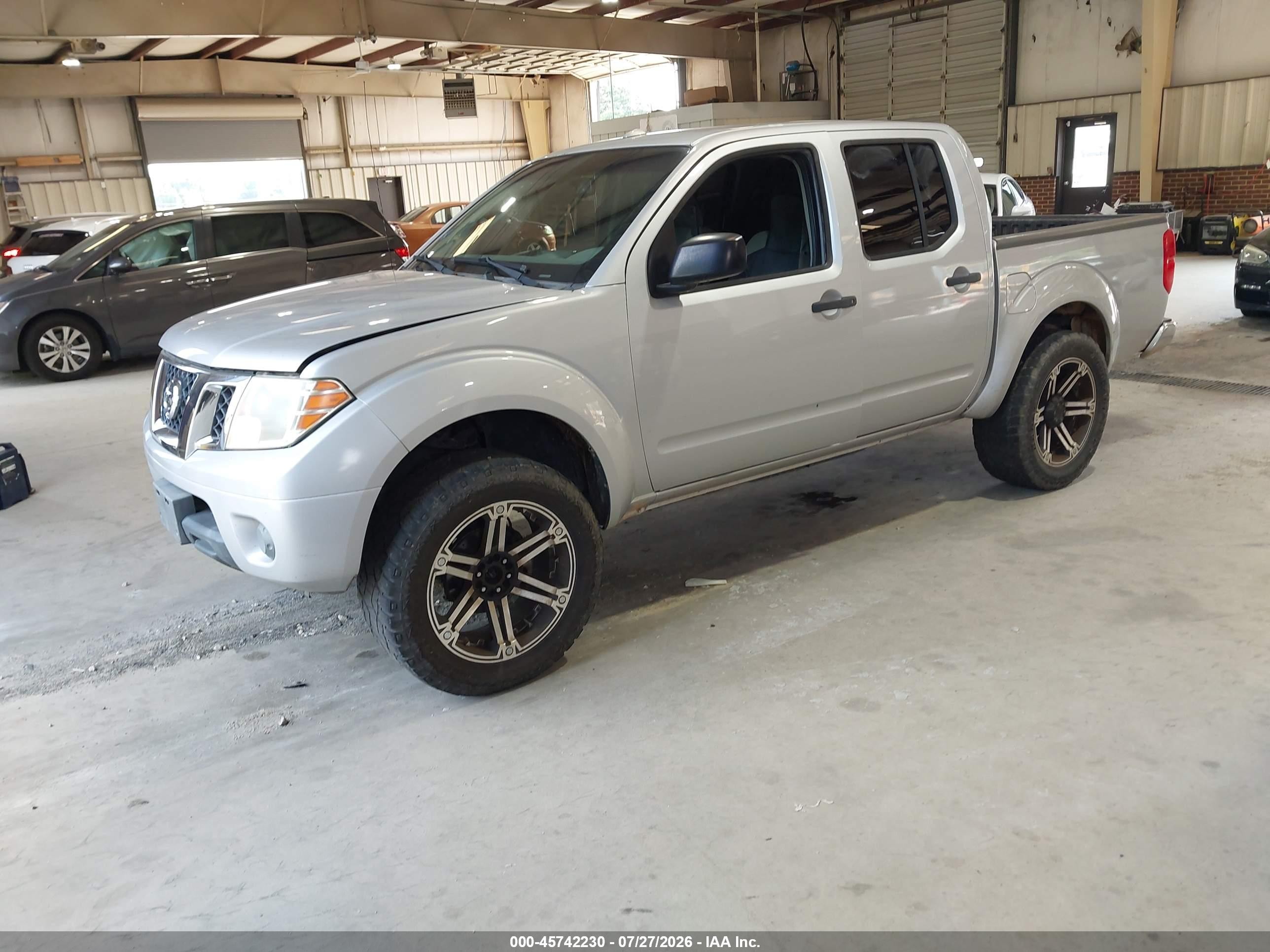 2012 Nissan Frontier Sv Gray vin: 1N6AD0EV4CC400561