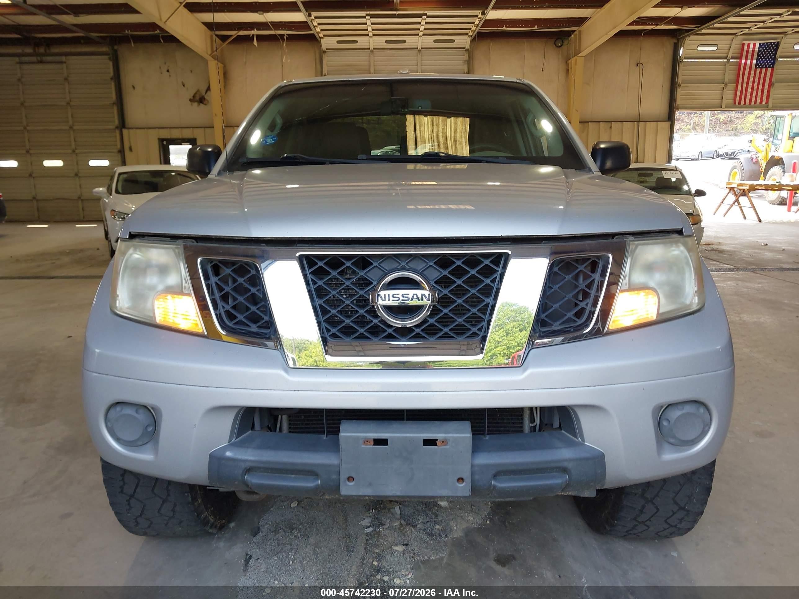 2012 Nissan Frontier Sv Gray vin: 1N6AD0EV4CC400561