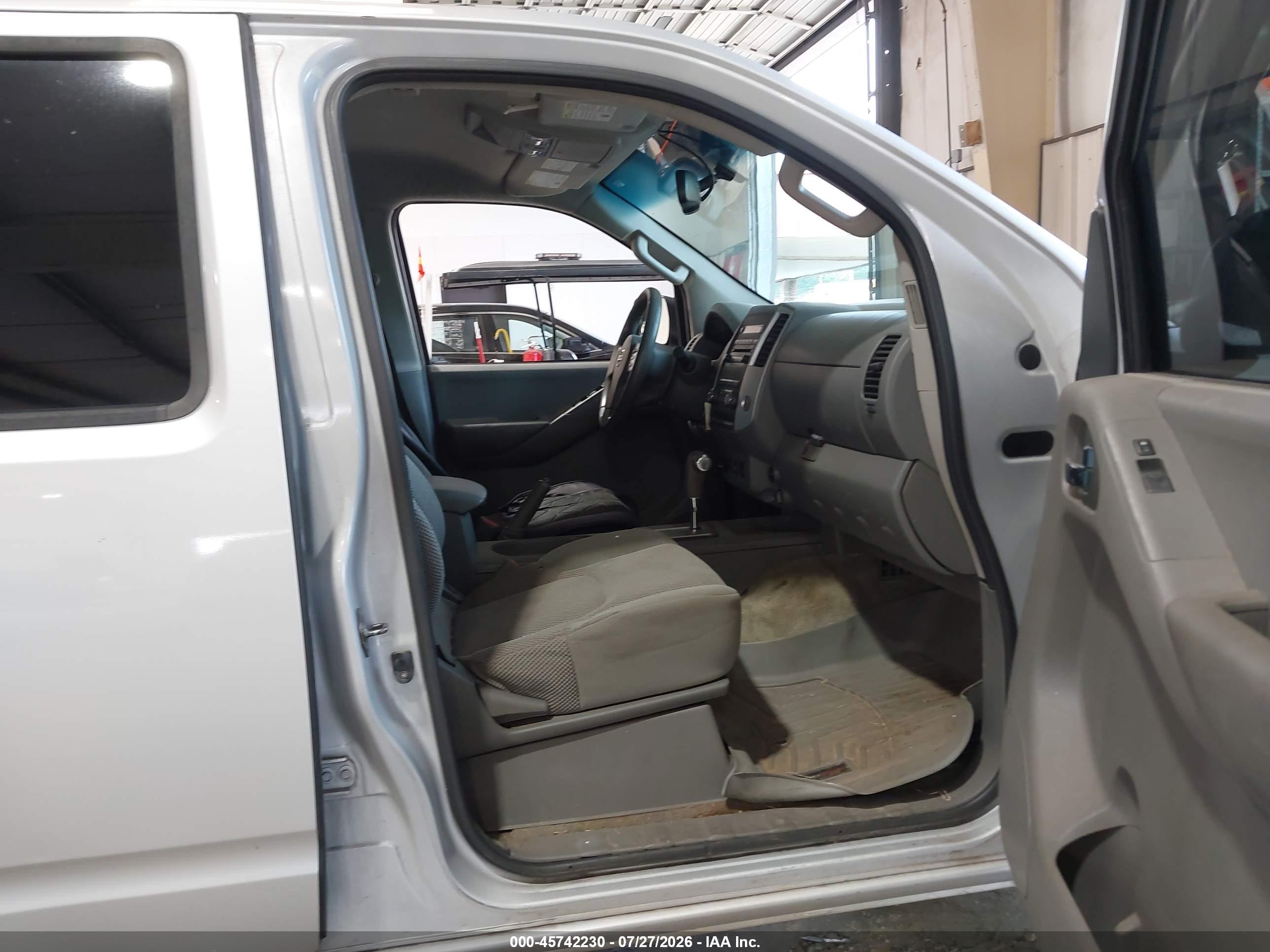 2012 Nissan Frontier Sv Gray vin: 1N6AD0EV4CC400561