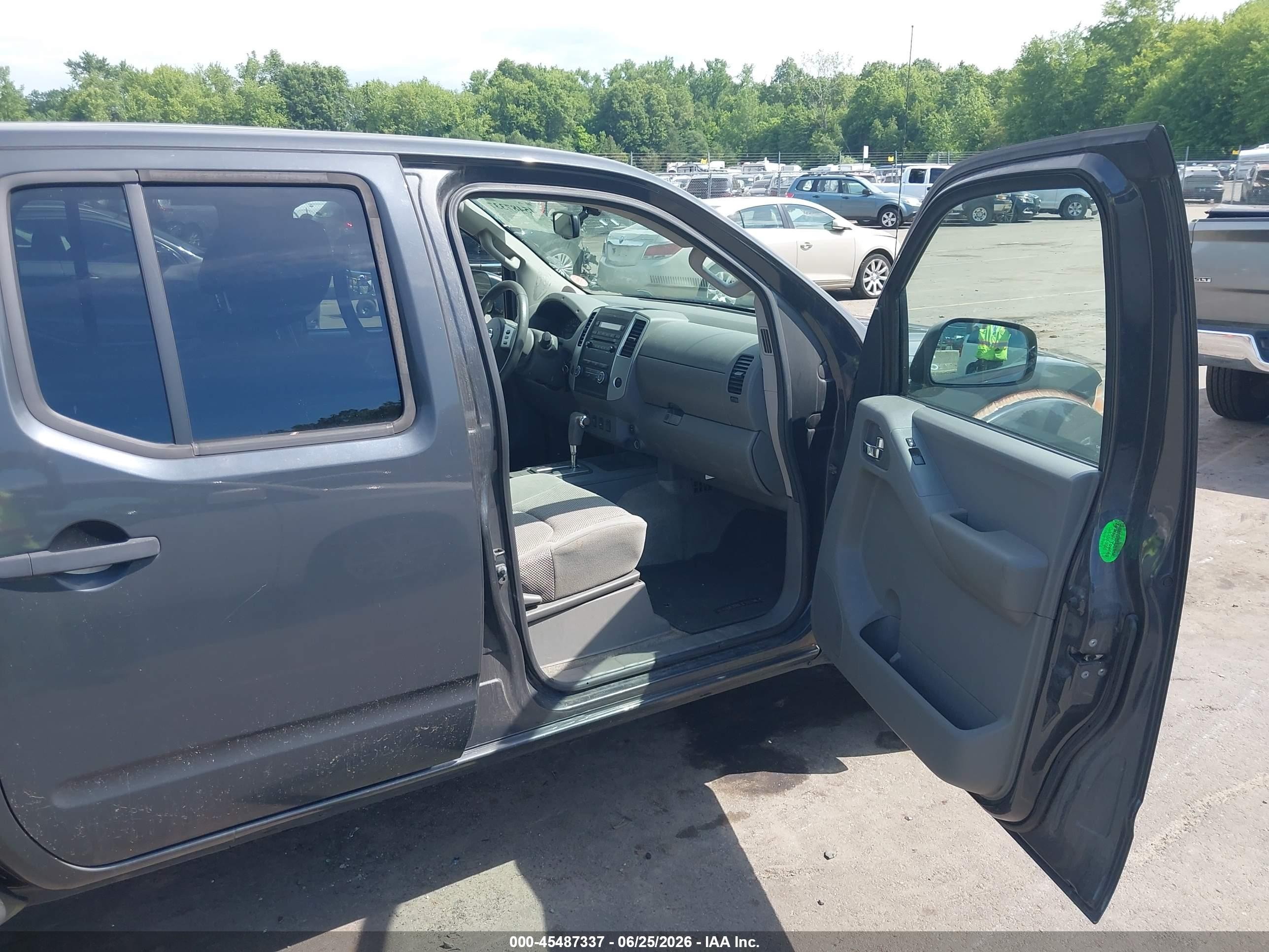 2012 Nissan Frontier Sv Gray vin: 1N6AD0EV4CC410765