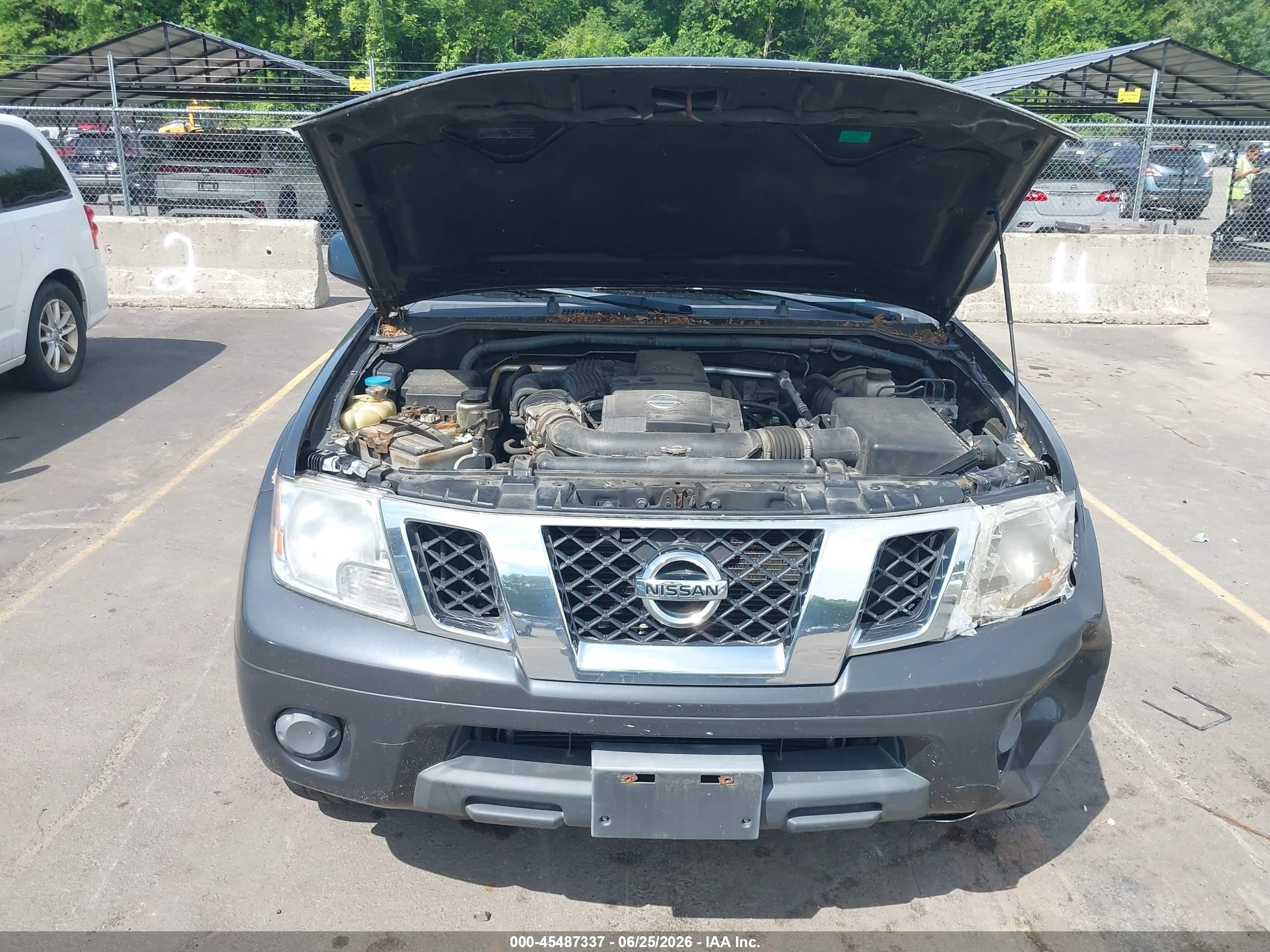 2012 Nissan Frontier Sv Gray vin: 1N6AD0EV4CC410765