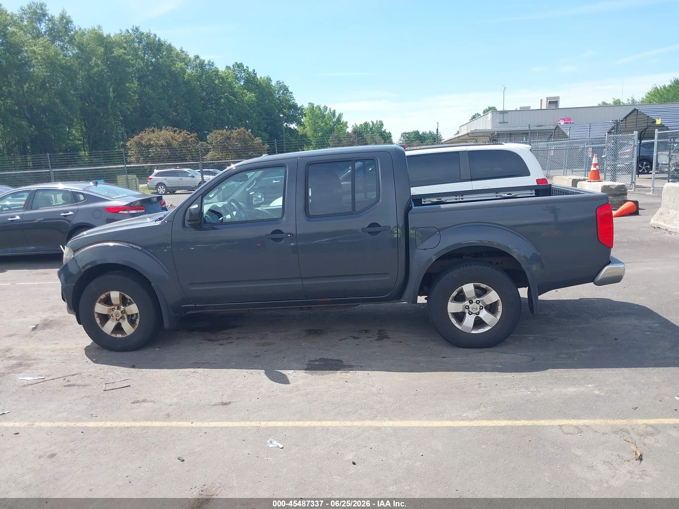 2012 Nissan Frontier Sv Gray vin: 1N6AD0EV4CC410765