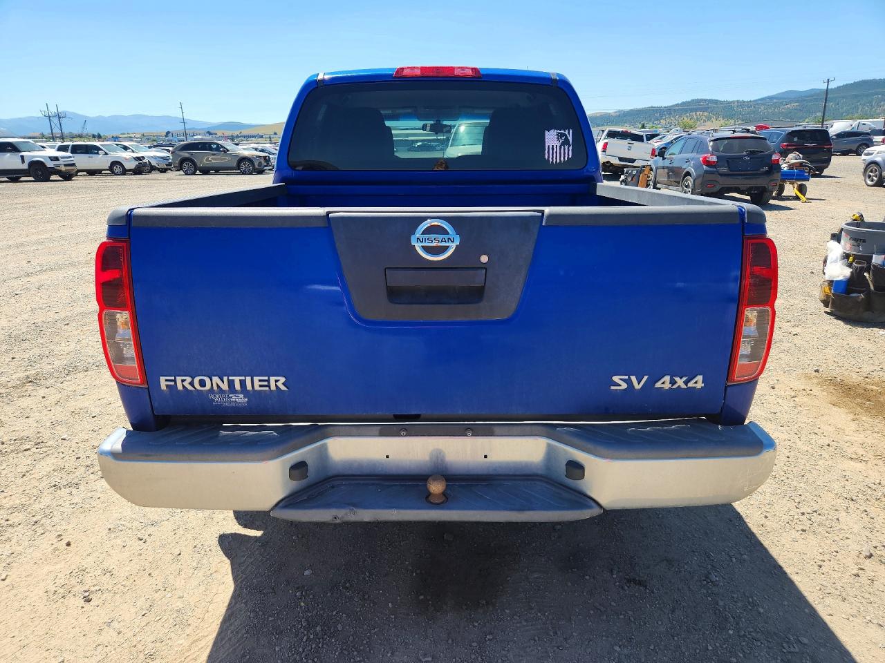 2012 Nissan Frontier S Blue vin: 1N6AD0EV4CC413942