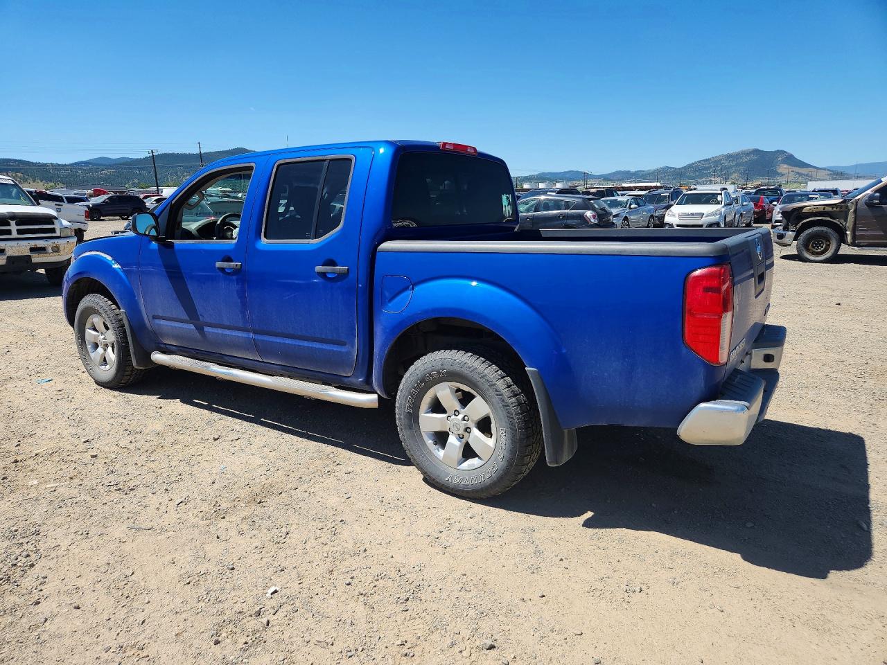 2012 Nissan Frontier S Blue vin: 1N6AD0EV4CC413942