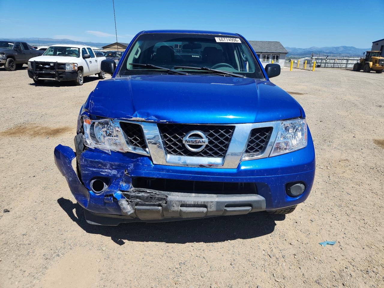 2012 Nissan Frontier S Blue vin: 1N6AD0EV4CC413942