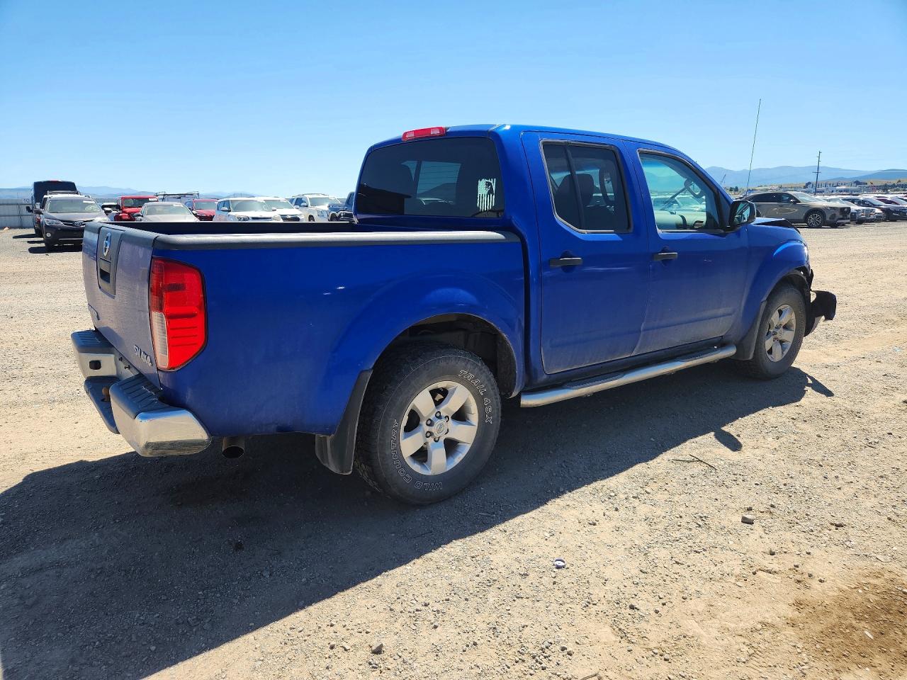 2012 Nissan Frontier S Blue vin: 1N6AD0EV4CC413942