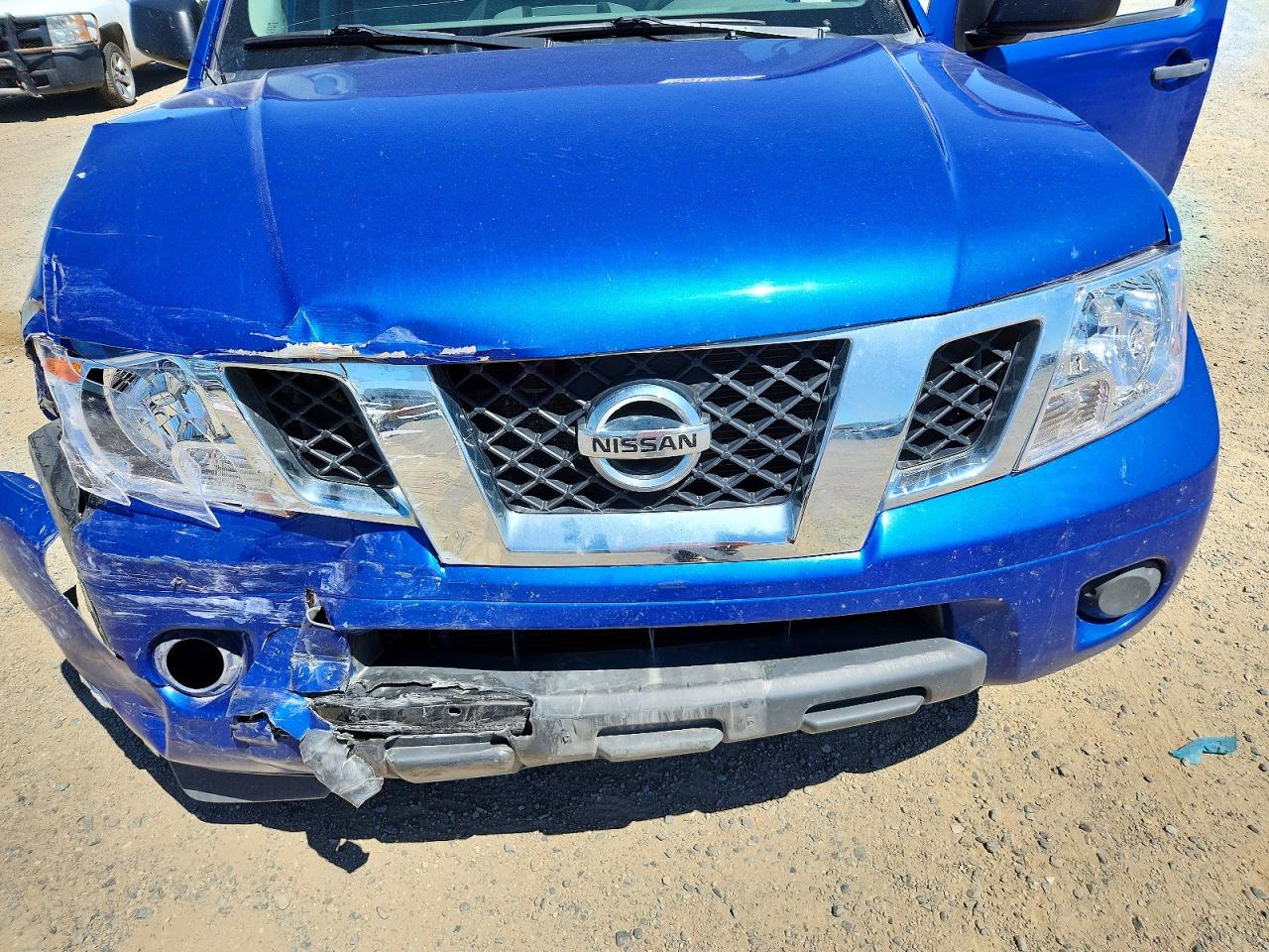 2012 Nissan Frontier S Blue vin: 1N6AD0EV4CC413942