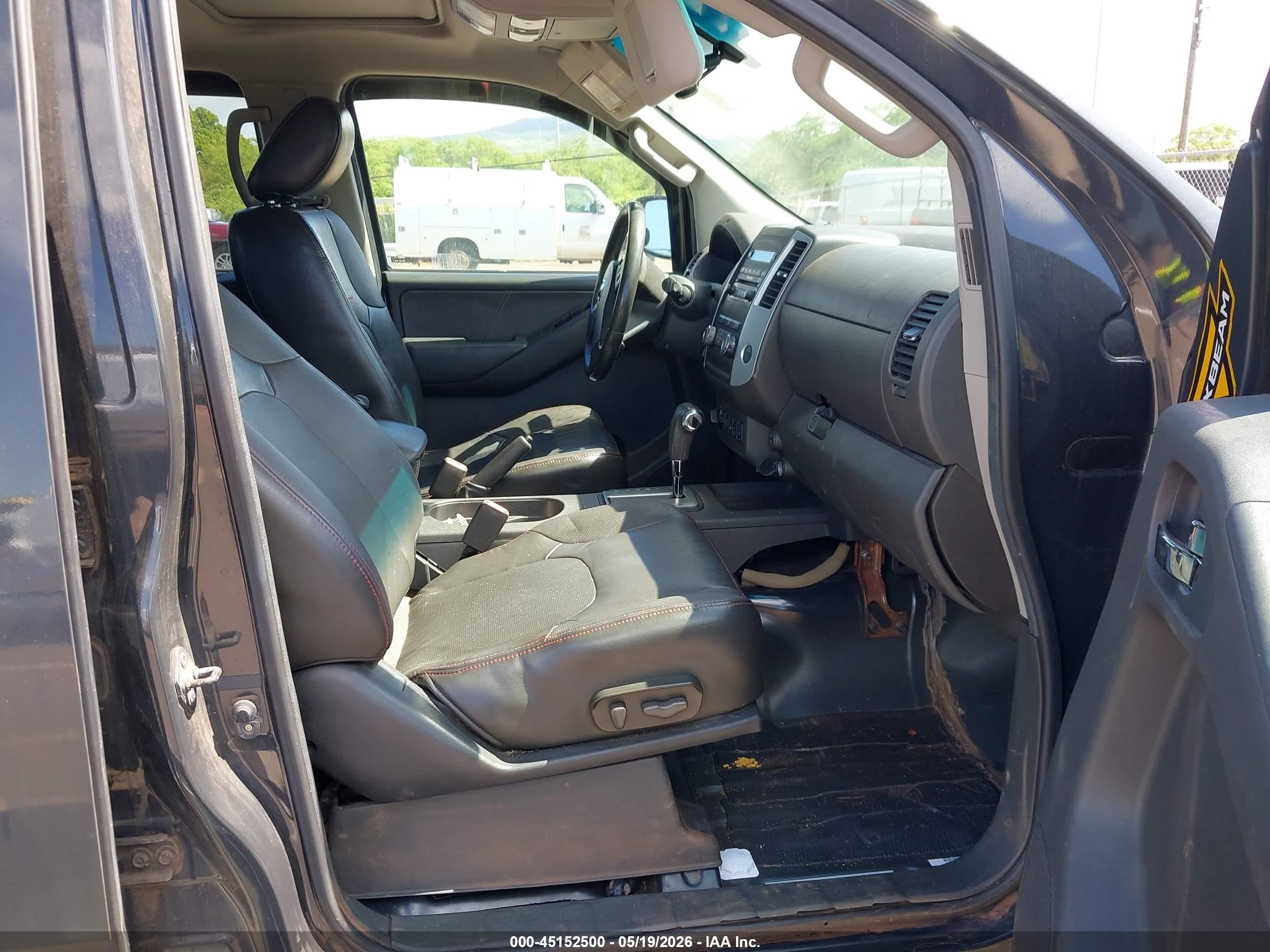 2012 Nissan Frontier Pro-4x Black vin: 1N6AD0EV4CC415450