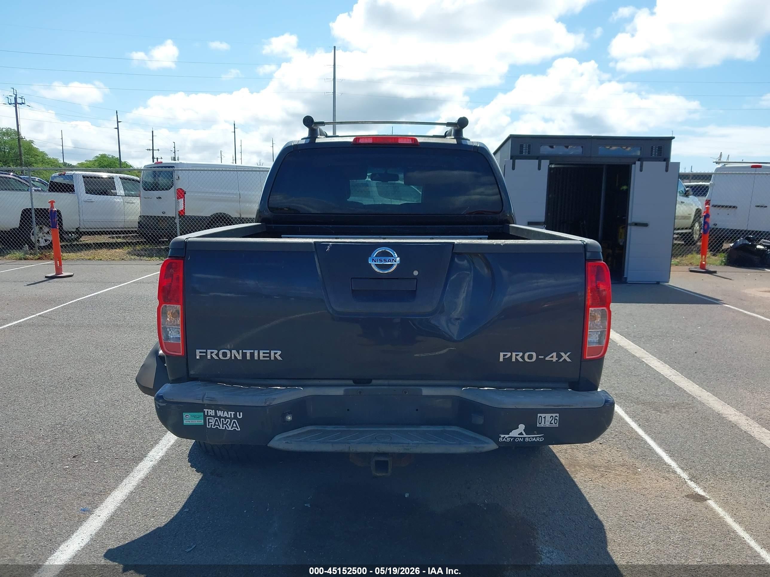 2012 Nissan Frontier Pro-4x Black vin: 1N6AD0EV4CC415450