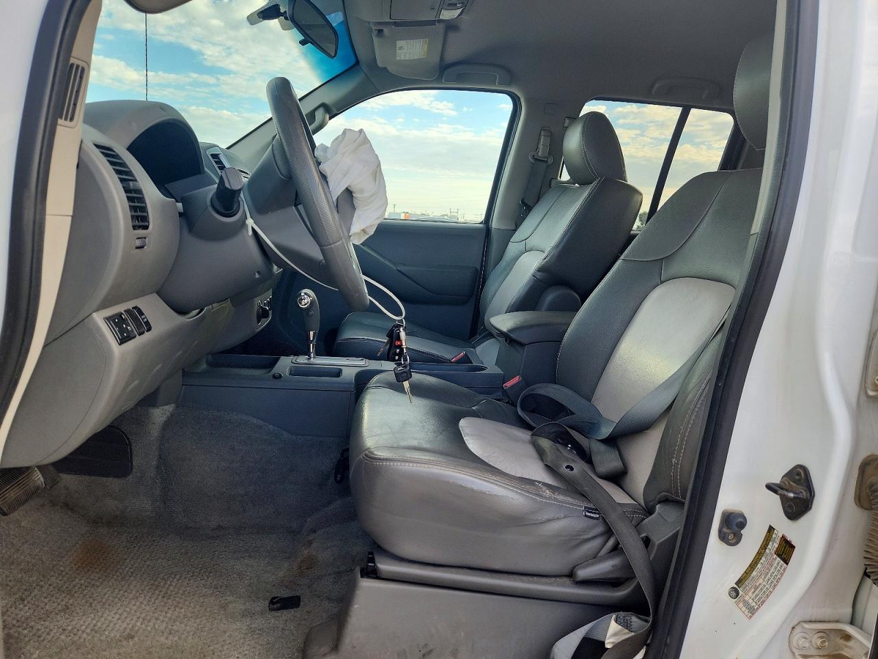 2012 Nissan Frontier S White vin: 1N6AD0EV4CC434371