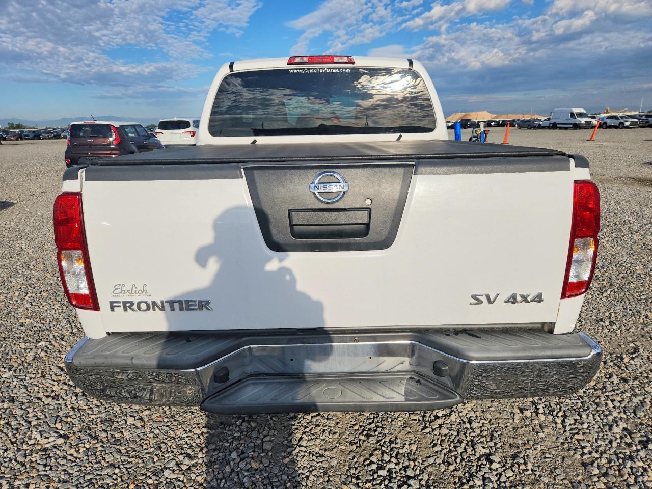 2012 Nissan Frontier S White vin: 1N6AD0EV4CC434371