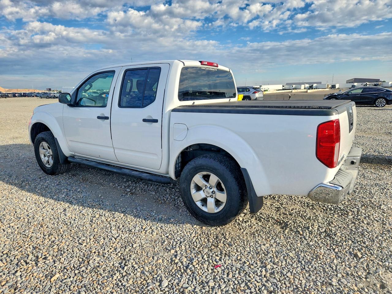 2012 Nissan Frontier S White vin: 1N6AD0EV4CC434371