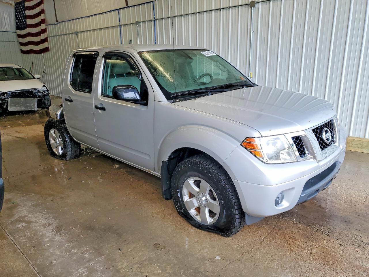 2012 Nissan Frontier S Silver vin: 1N6AD0EV4CC449212