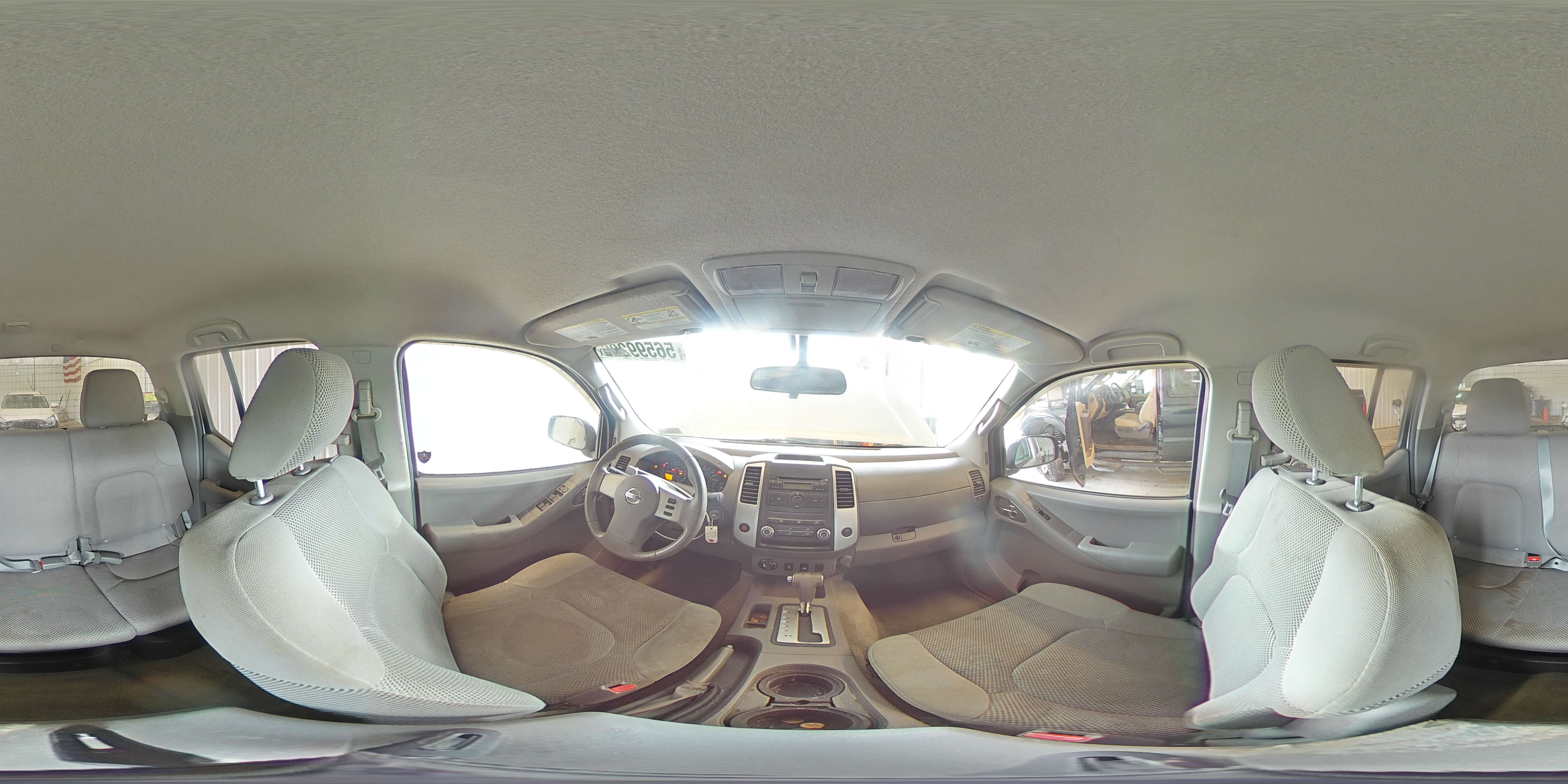 2012 Nissan Frontier S Silver vin: 1N6AD0EV4CC449212