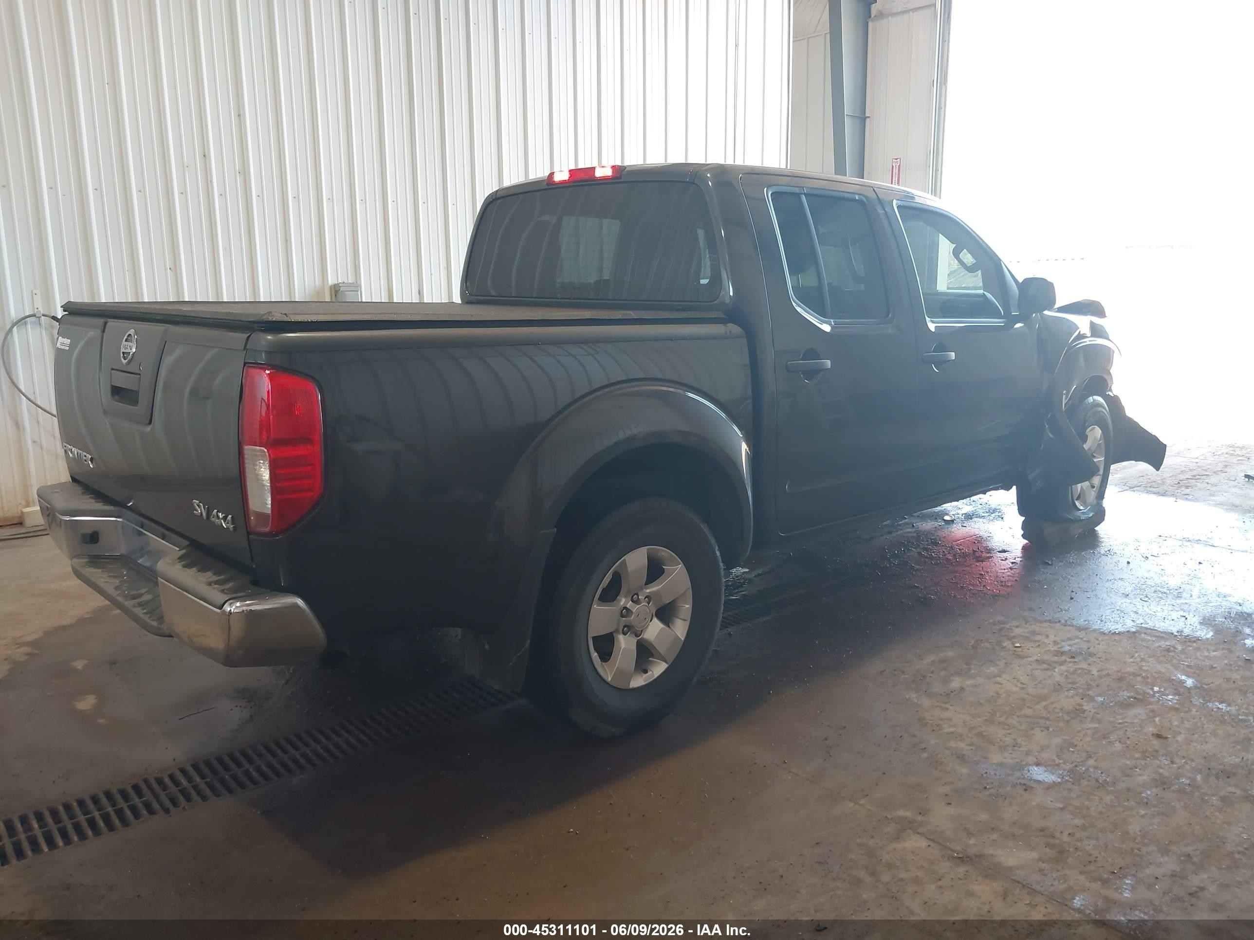 2012 Nissan Frontier Sv Gray vin: 1N6AD0EV4CC450537