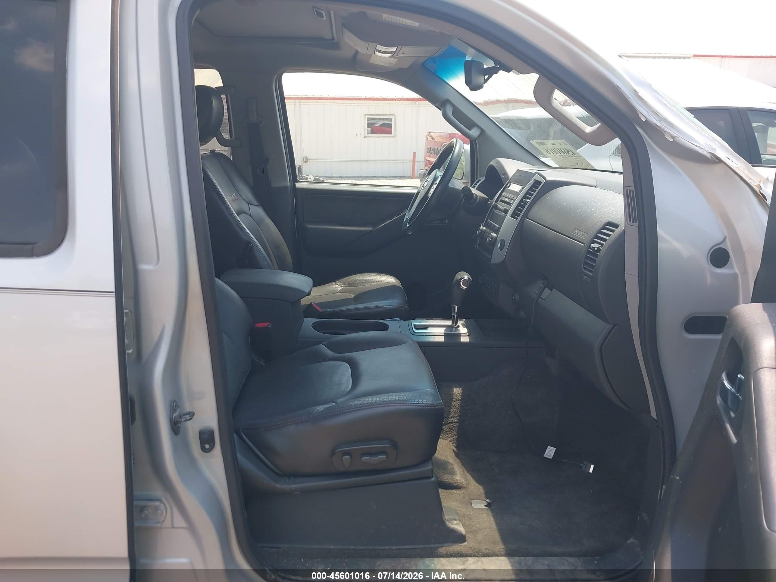 2012 Nissan Frontier Pro-4x Silver vin: 1N6AD0EV4CC469315