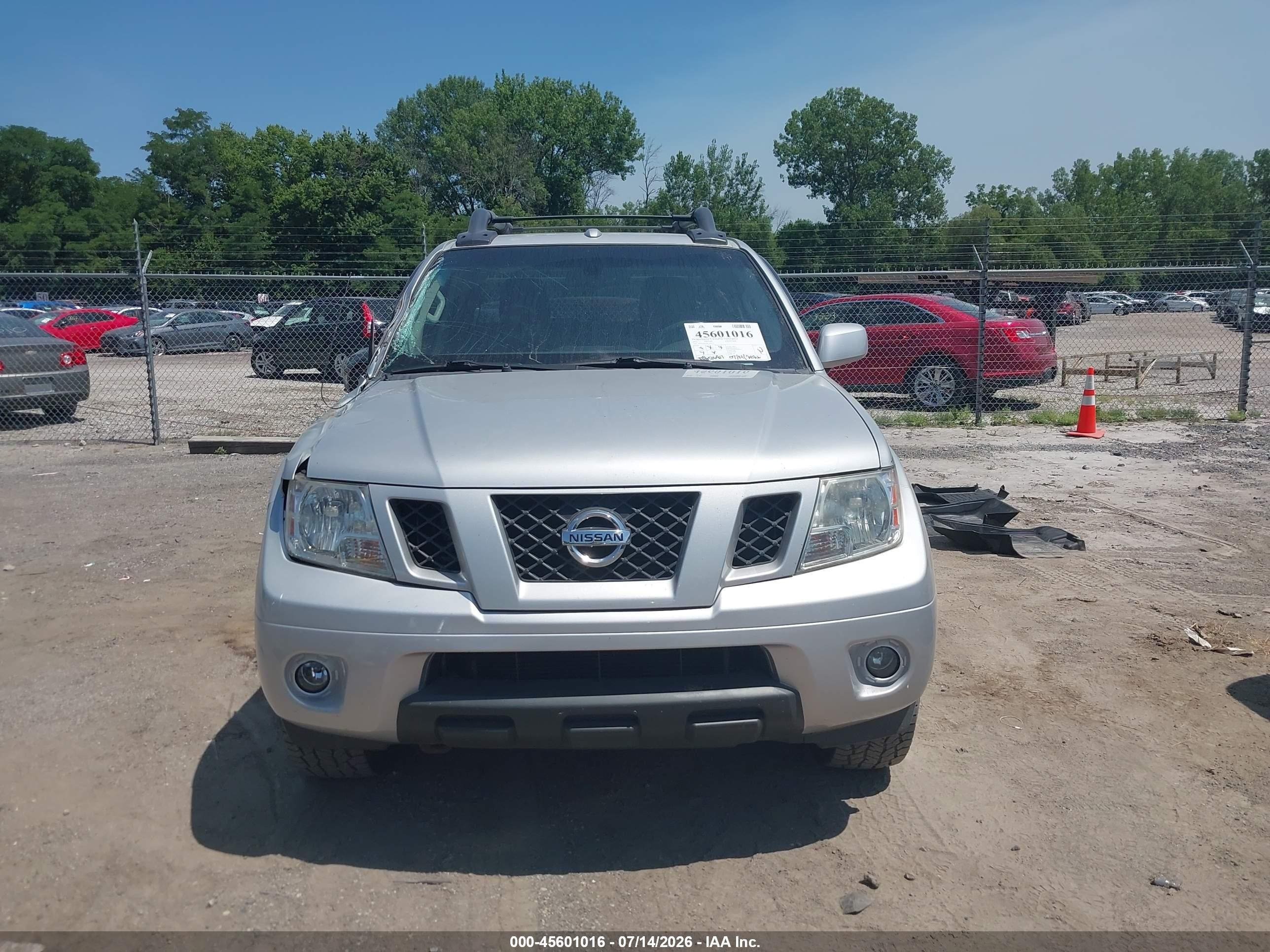 2012 Nissan Frontier Pro-4x Silver vin: 1N6AD0EV4CC469315