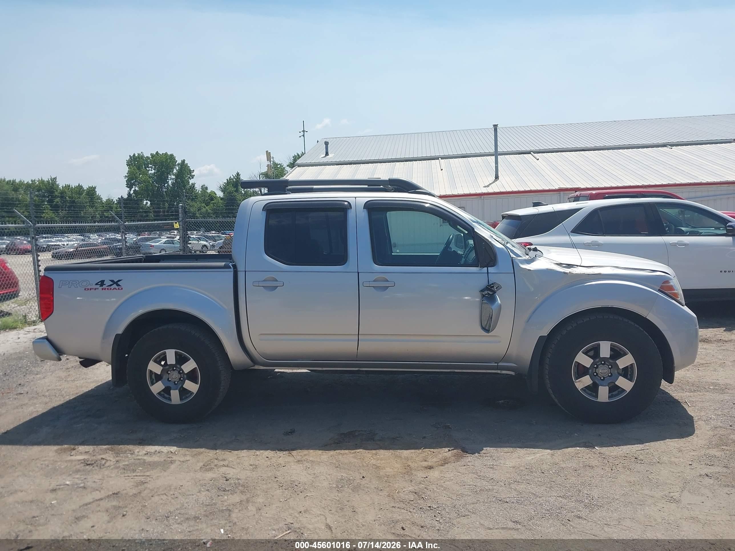 2012 Nissan Frontier Pro-4x Silver vin: 1N6AD0EV4CC469315